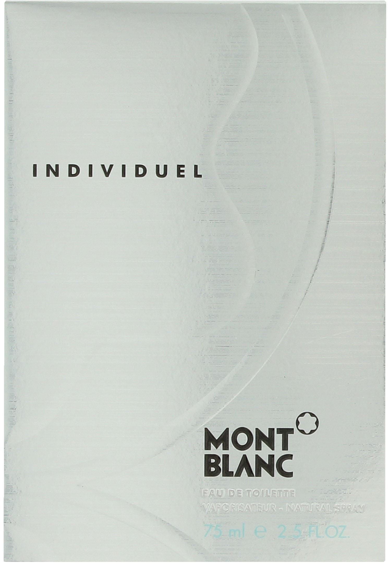 MONTBLANC Eau de Toilette »Individuel«