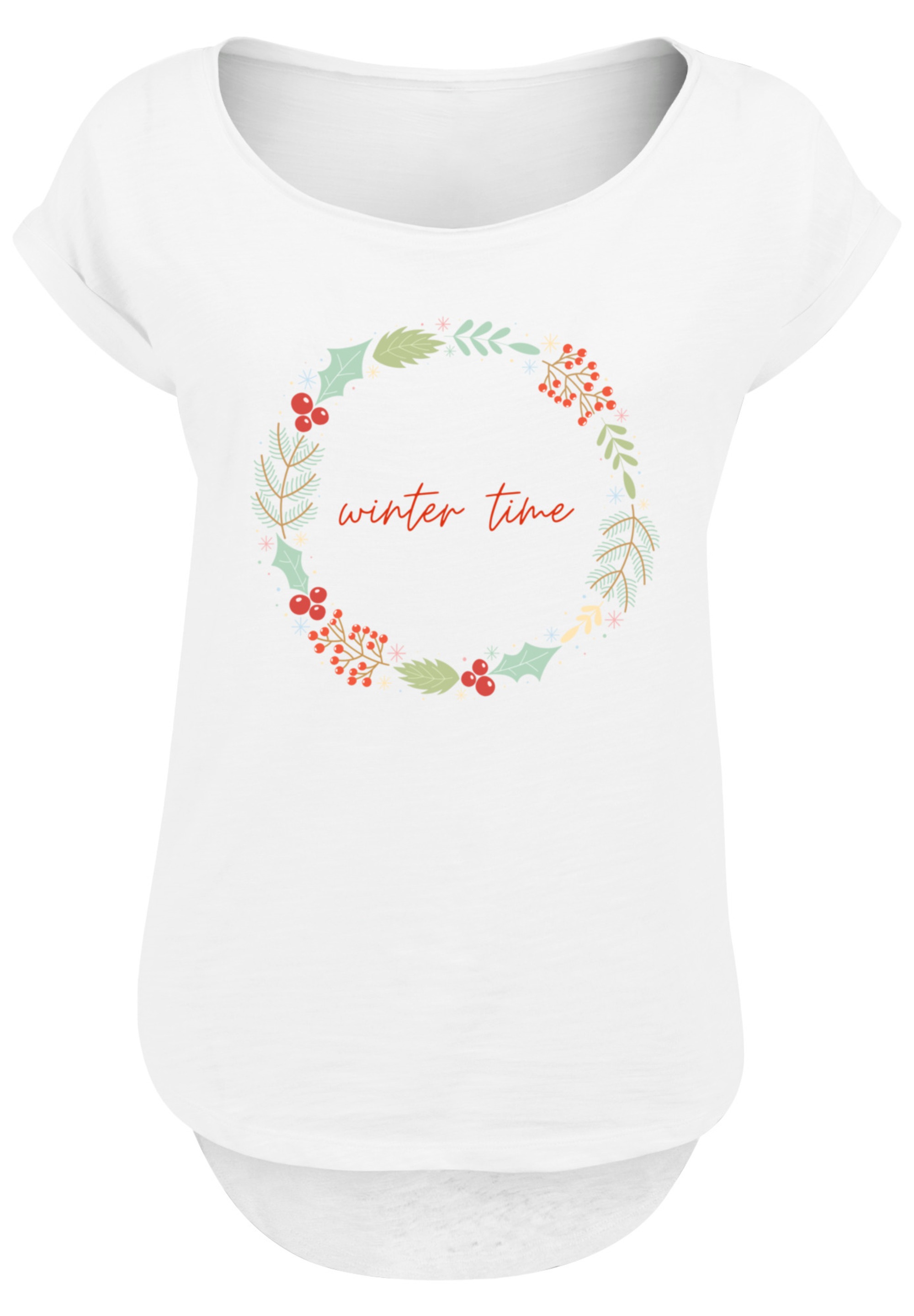 F4NT4STIC T-Shirt »Winter Time«, Print