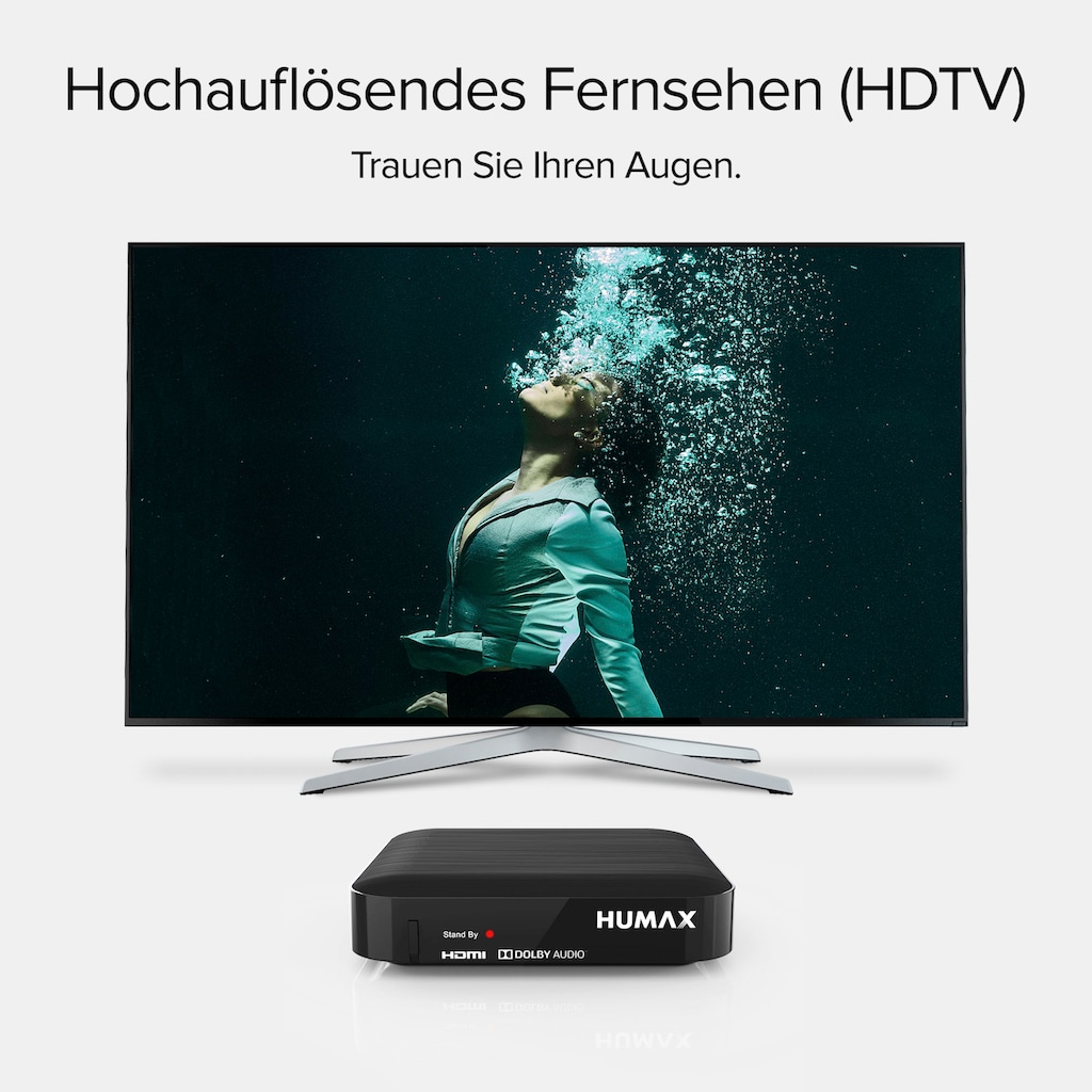 Humax Kabel-Receiver »Kabel HD Nano«, (EPG (elektronische Programmzeitschrift)-Kindersicherung-Automatischer Sendersuchlauf)