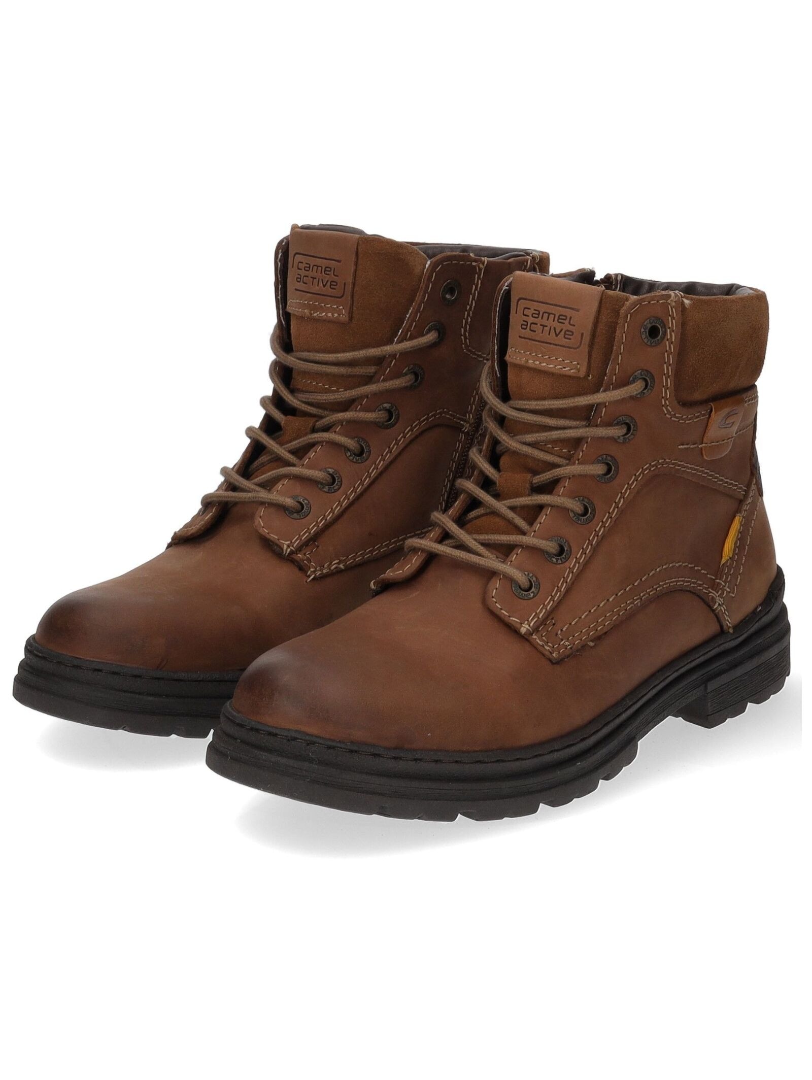 camel active Schnürstiefelette »camel active Stiefelette Leder«