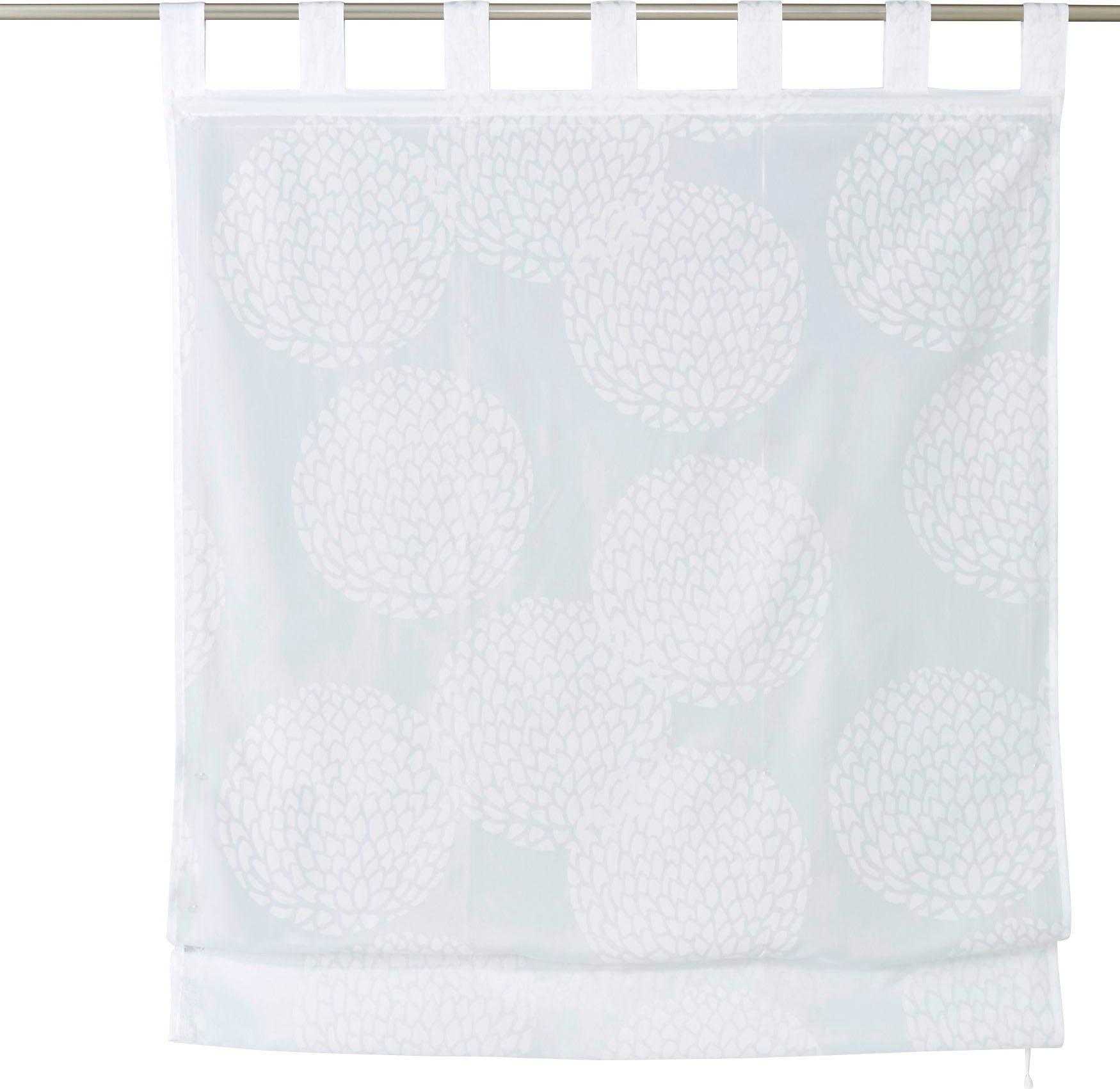 OTTO home Raffrollo "Belem" mit Schlaufen Transparent, Voile, Polyester günstig online kaufen