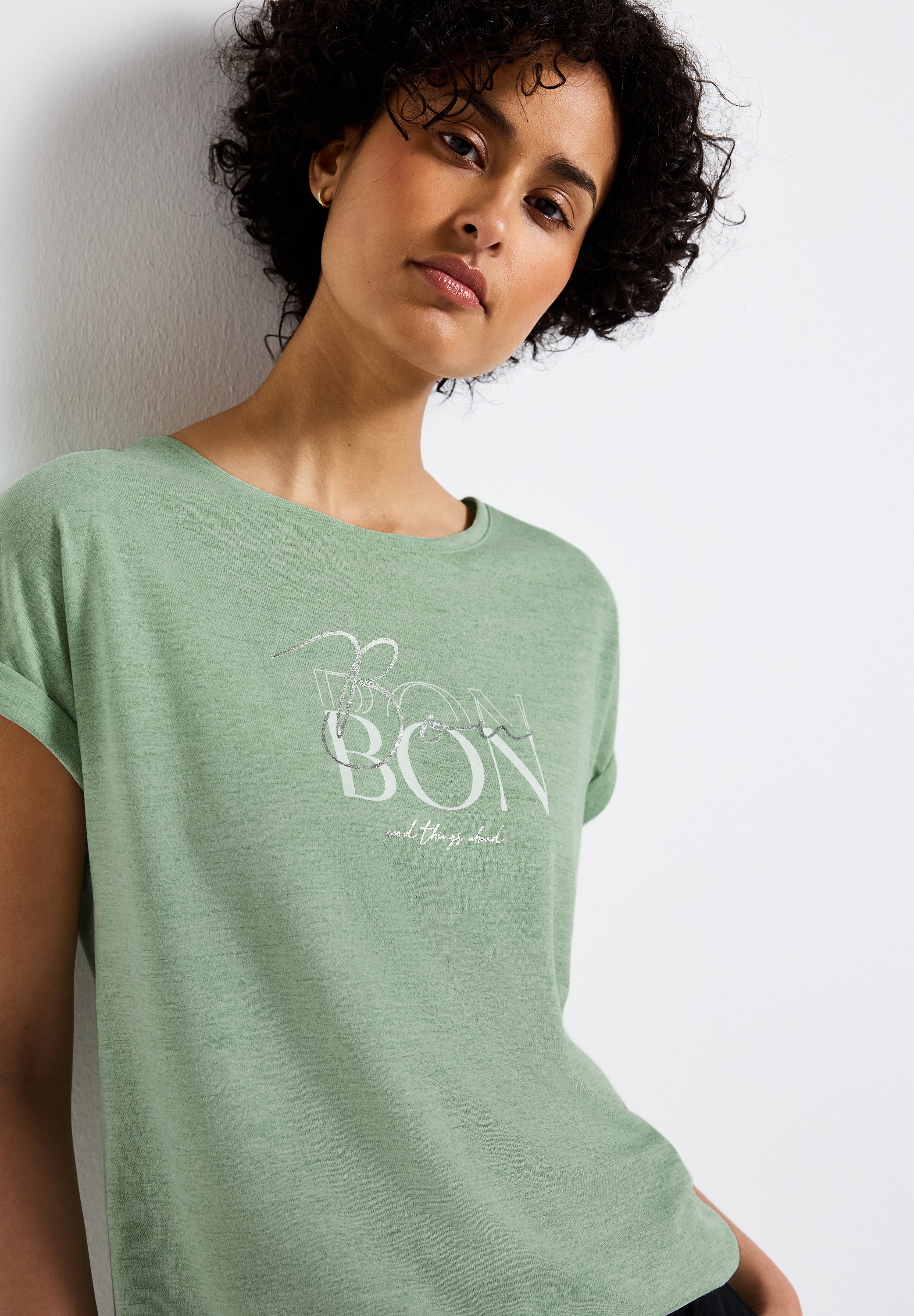 STREET ONE Shirttop, mit Print günstig online kaufen