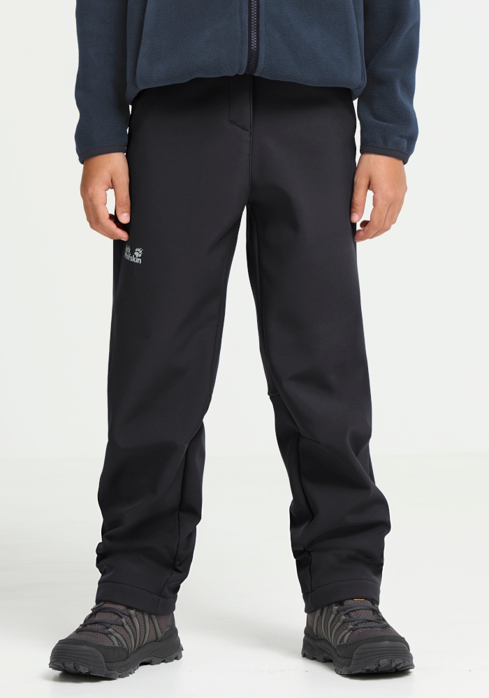 Jack Wolfskin Outdoorhose "FOURWINDS PANTS K" für Kinder, mit sportlichem Look, aus Polyester und Elasthan
