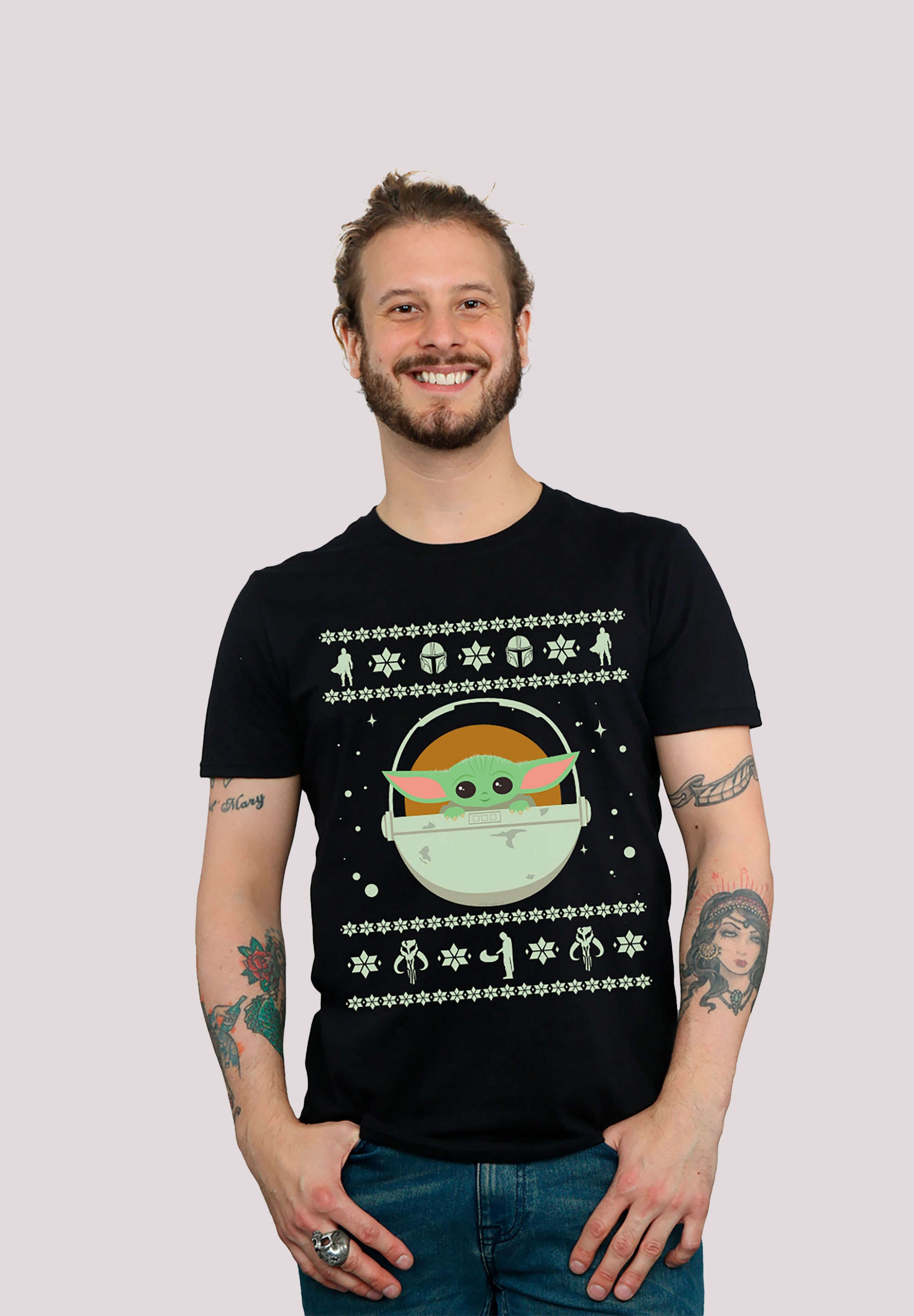 F4NT4STIC T-Shirt "Star Wars The Mandalorian Baby Yoda", Print günstig online kaufen