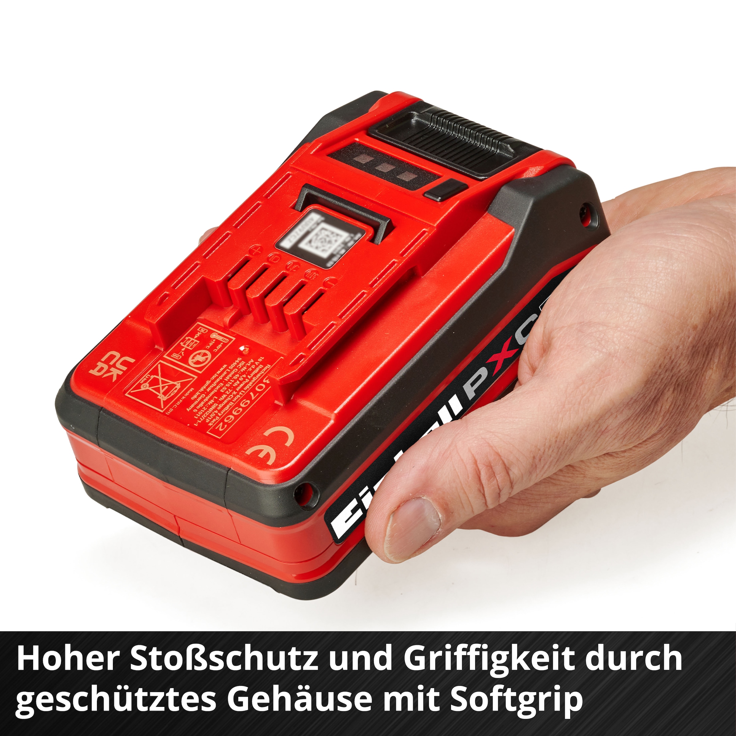 Einhell Akku »18V 4Ah PXC Plus Twinpack« 18 V, 4 Ah, universell verwendbar für alle Power X-Change Geräte