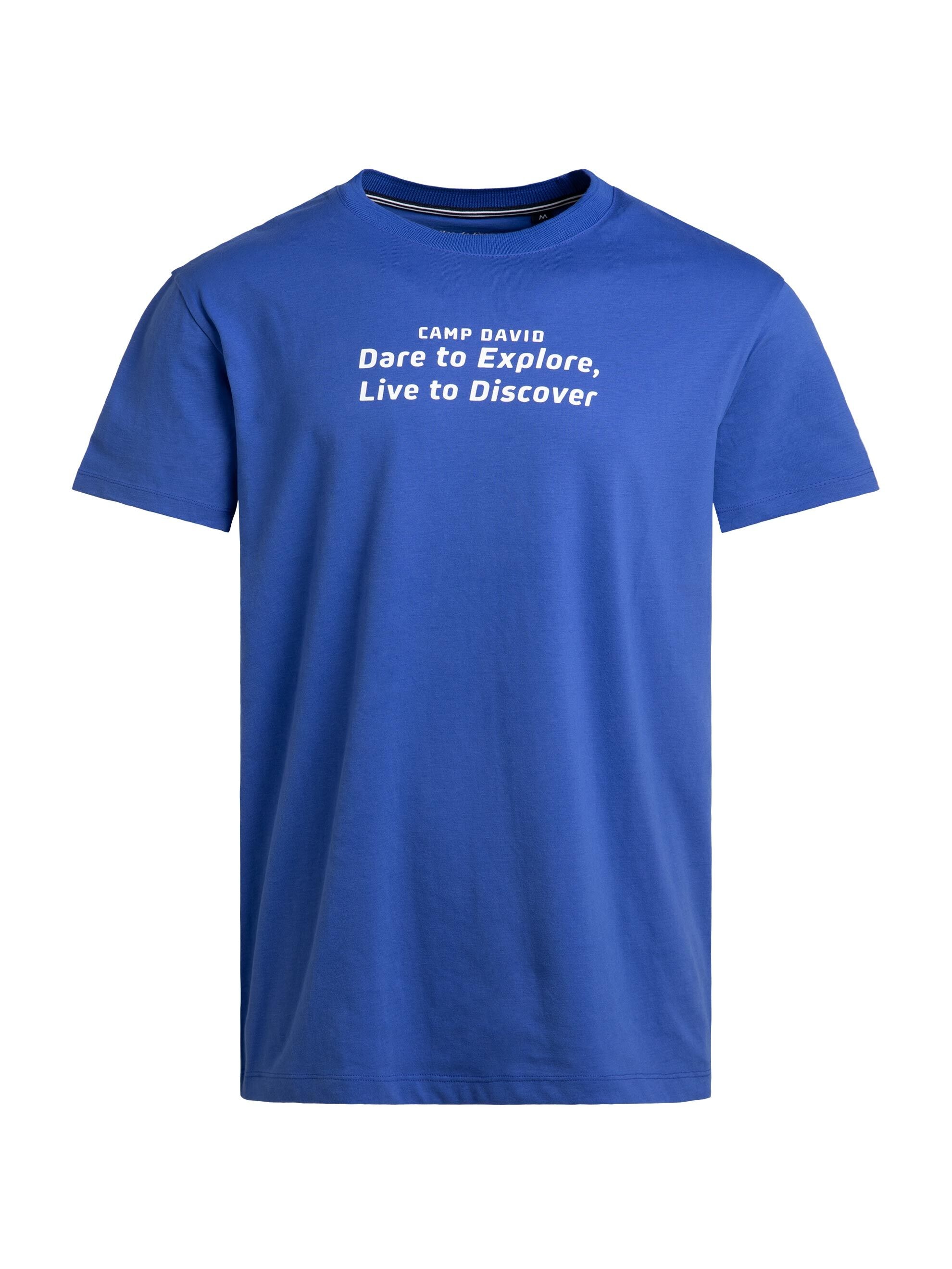 CAMP DAVID Rundhalsshirt aus Baumwolle
