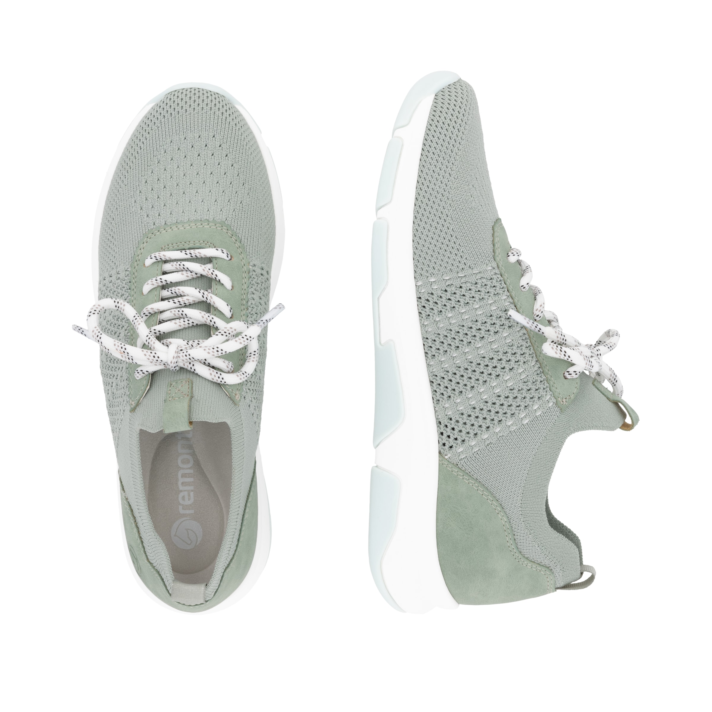 Remonte Slip-On Sneaker, Freizeitschuh, Halbschuh, Slipper, Schlupfschuh mit Anziehlaschen