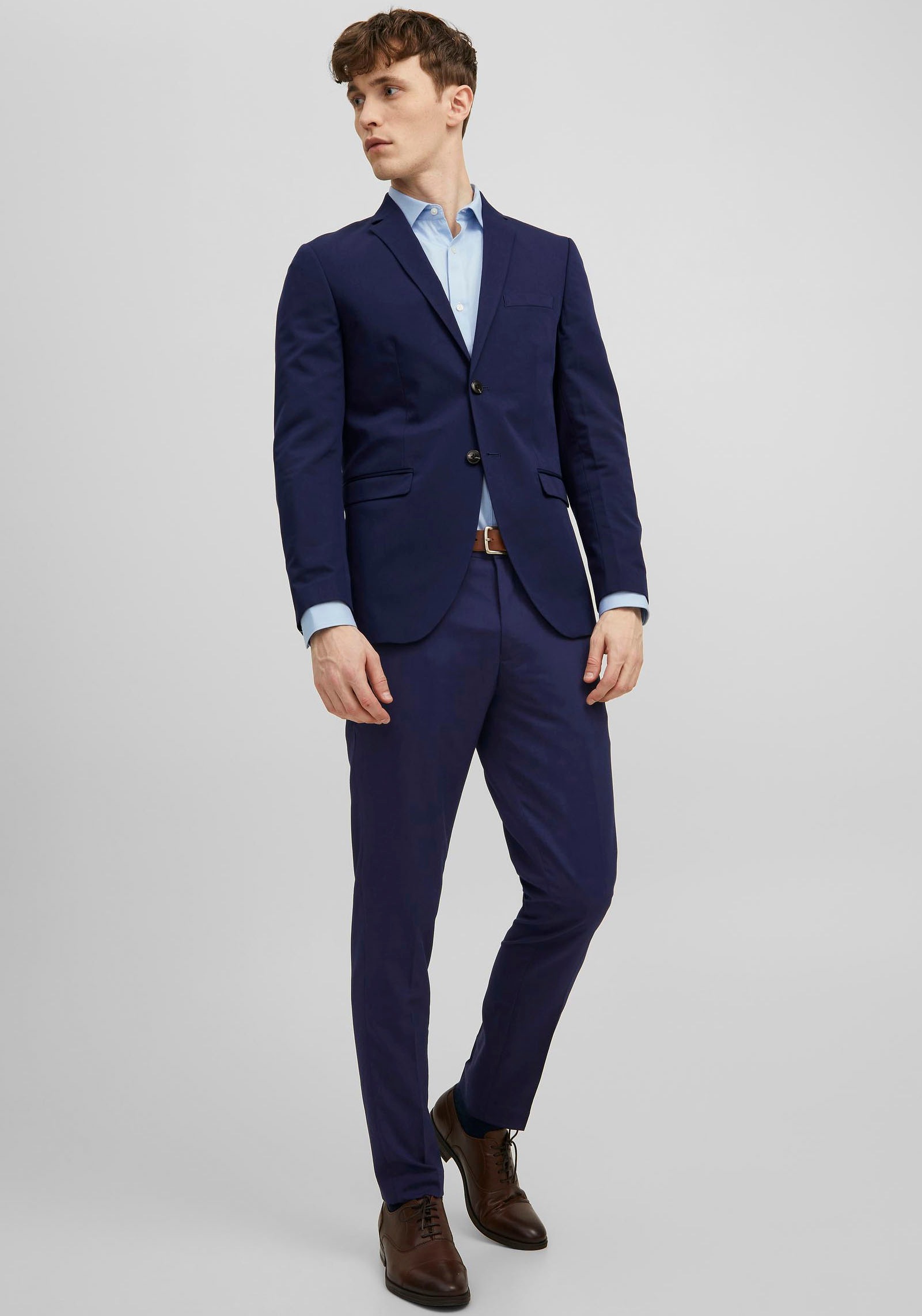 Jack & Jones Sakko "JPRFRANCO Blazer mit 2-Knopf-Form und extra schmalem Sc günstig online kaufen