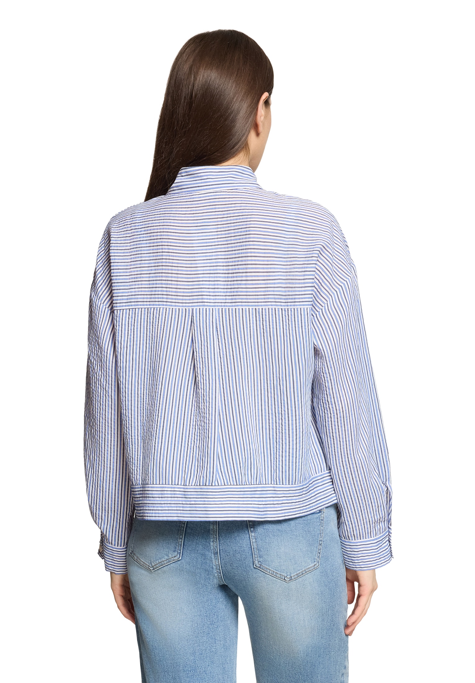 Cartoon Klassische Bluse »Damen mit Raffung«