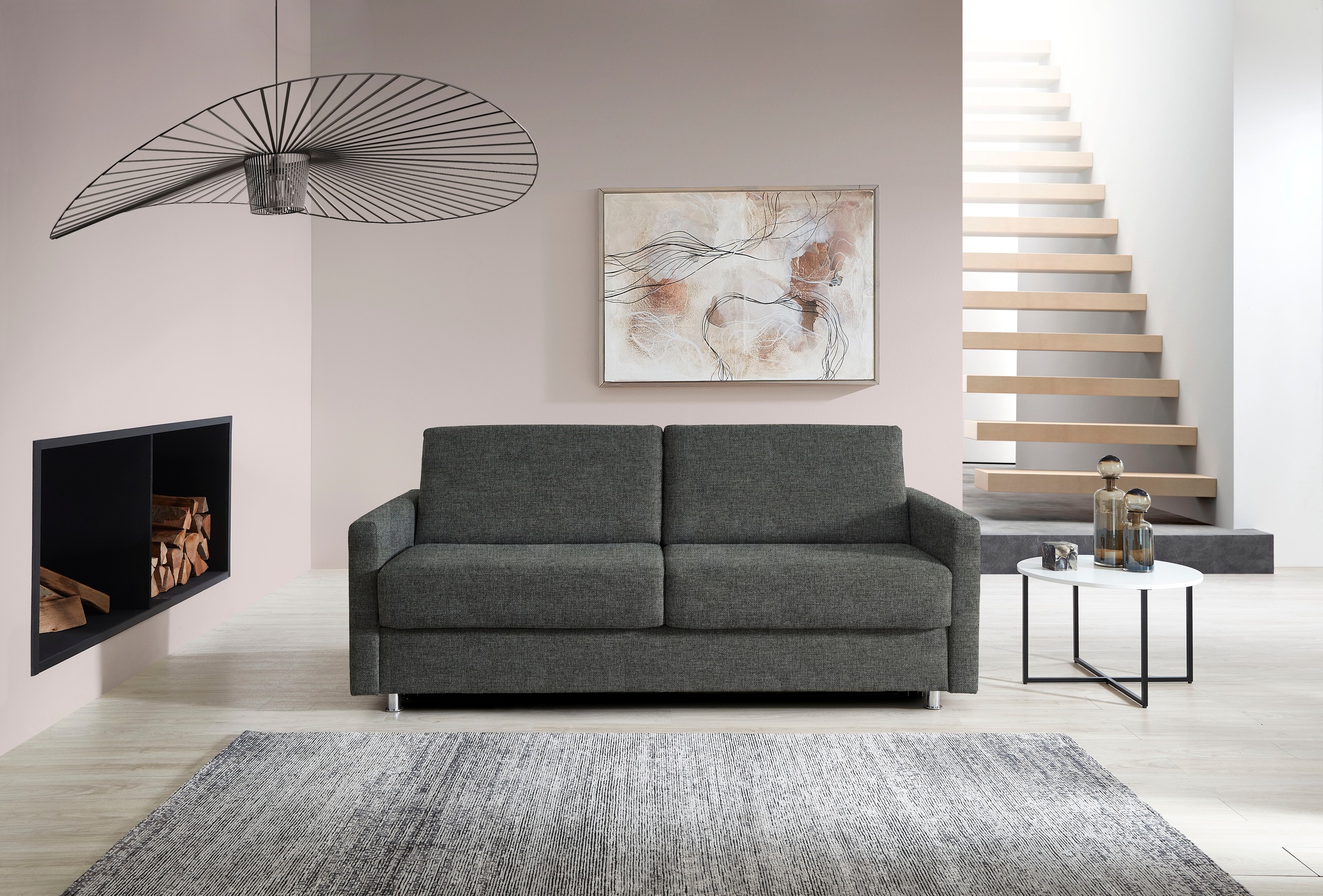 Bali Schlafsofa "JUNARA, Dauerschläfer mit zweigeteiltem Lattenrost", 160er günstig online kaufen