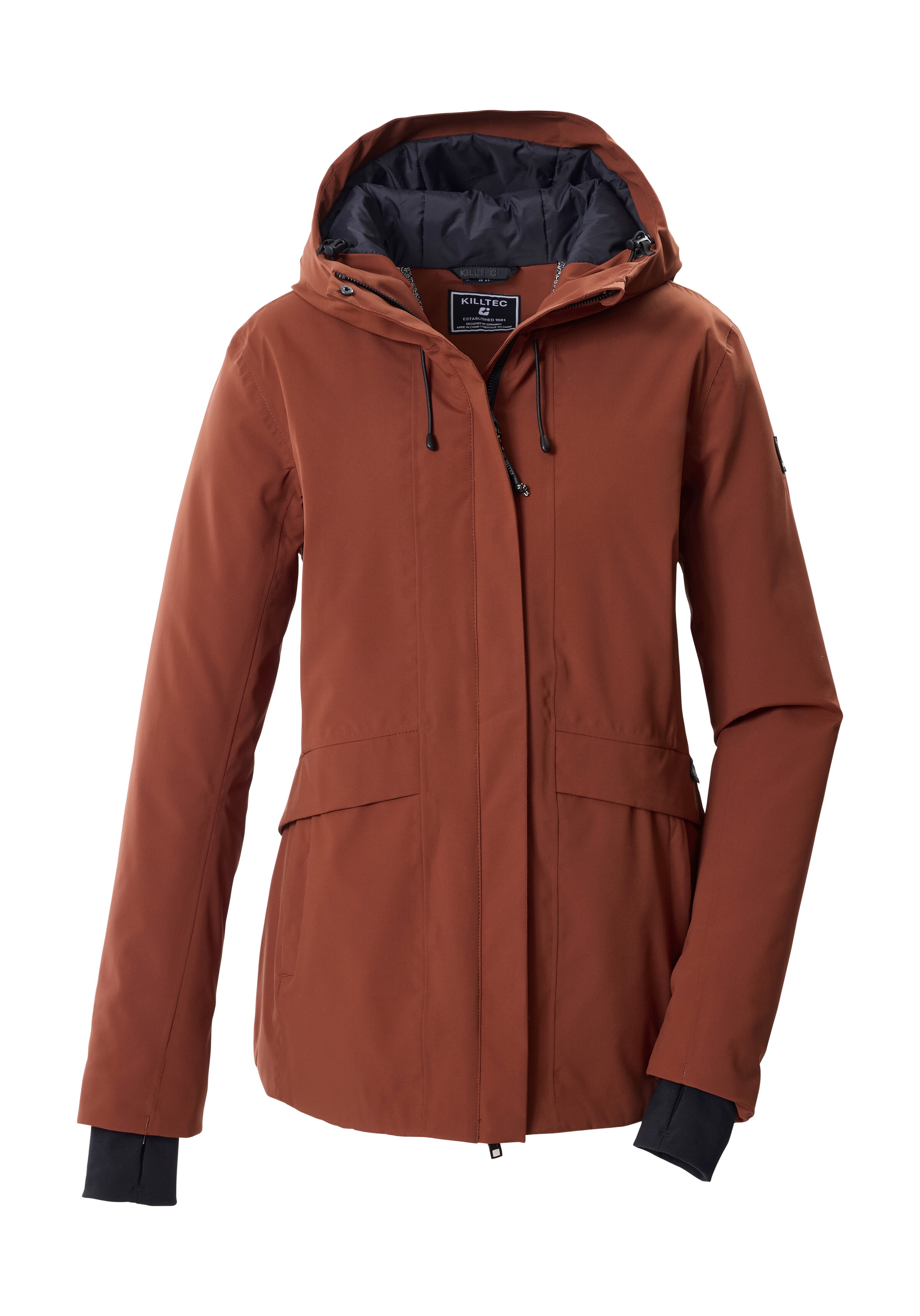 Killtec Funktionsjacke "KOW 24 WMN JCKT" Wind- und wasserdichte Damenjacke mit Teflon EcoElite™ Imprägnierung
