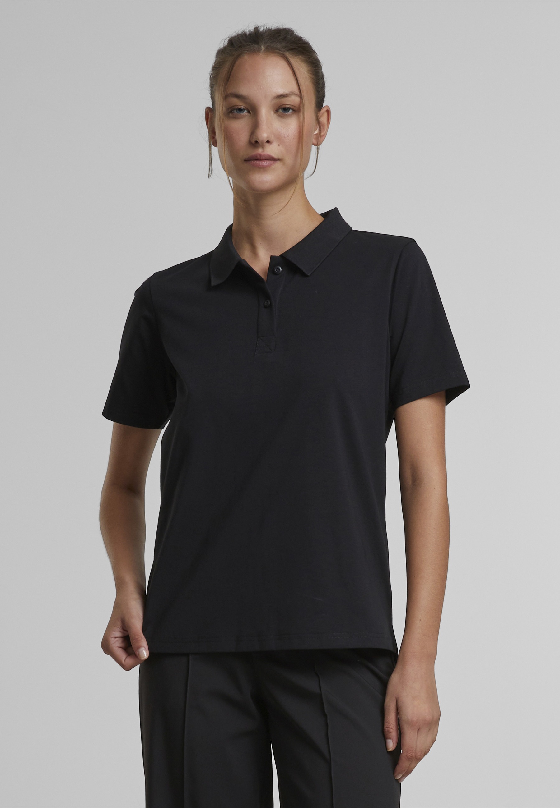 URBAN CLASSICS Poloshirt »Urban Classics Ladies Sorona Polo Tee« 1
