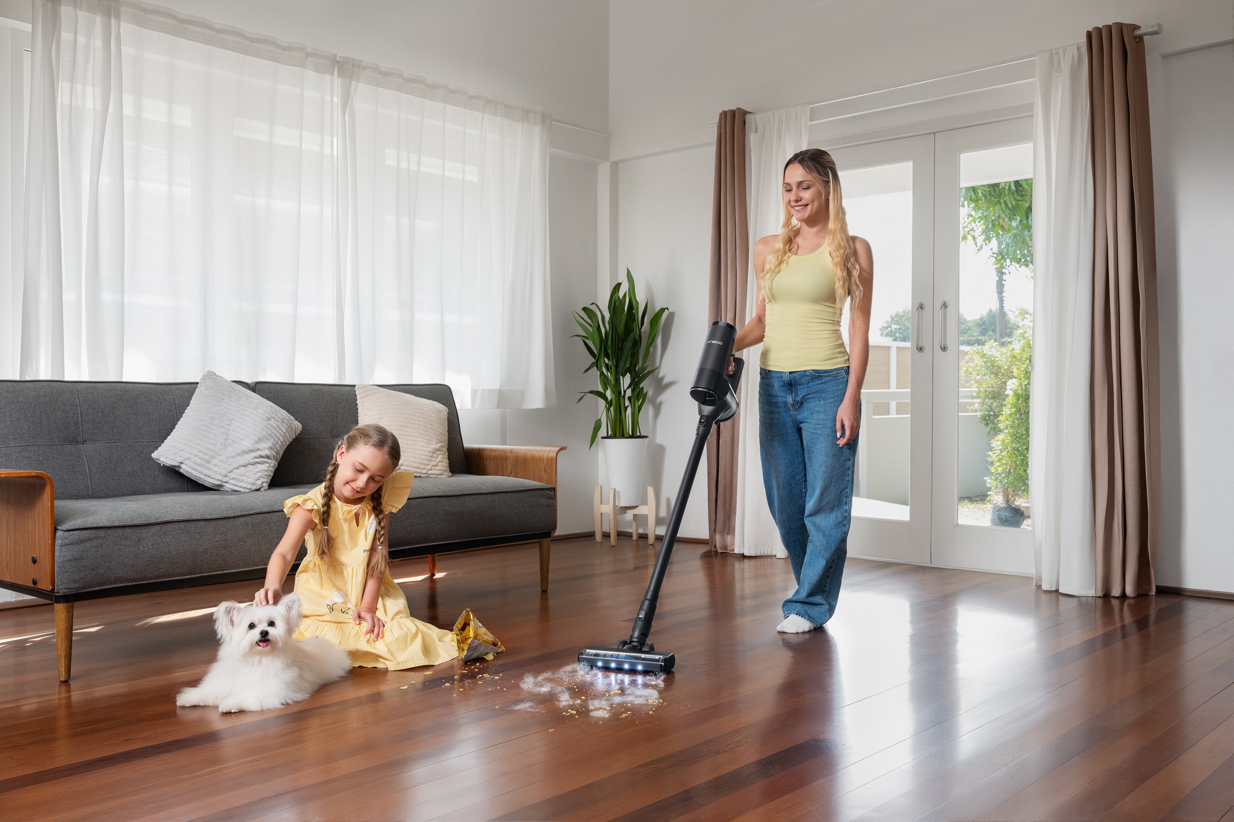 Tineco Nass-Trocken-Sauger »FLOOR ONE Switch S7 Stretch Premium, mit 85°Grad Heißluft-Trocknung,« für Tierhaare & Allergiker, Teppich & Hartboden