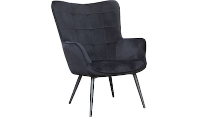 byLIVING Sessel »Uta«, (1 St.), in Cord, Samt oder Webstoff kaufen