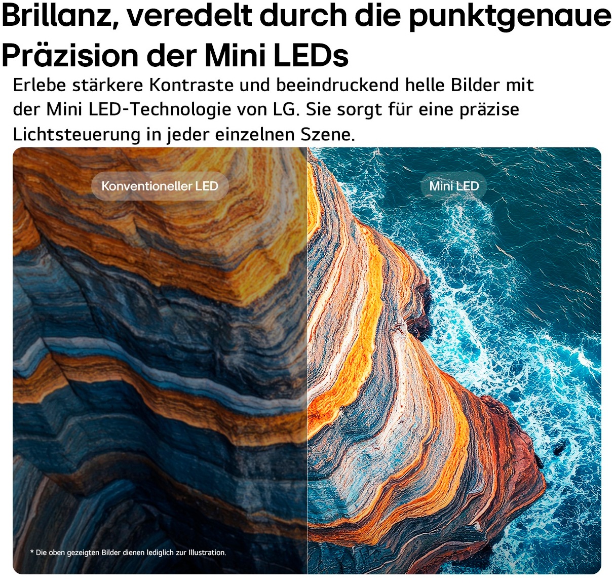 LG QNED-Fernseher »75QNED82B6A« 189 cm/75 ″ Smart-TV