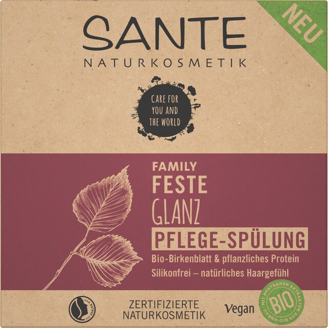 Spülung« Haarspülung Feste | SANTE BAUR »FAMILY Glanz