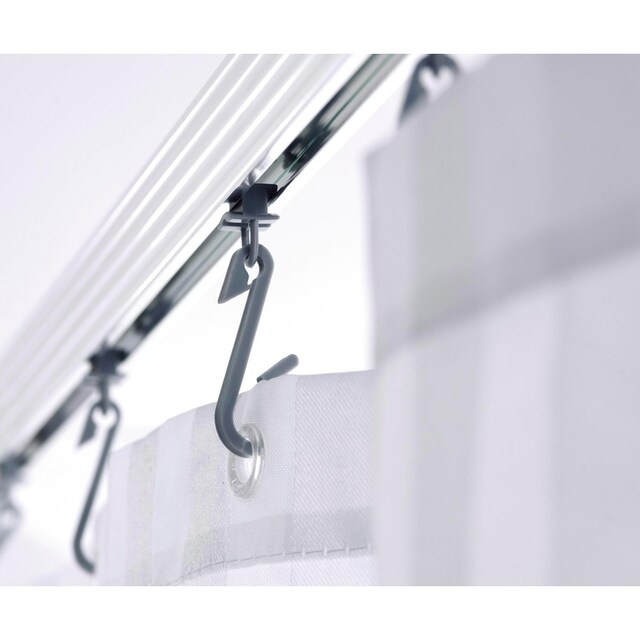 Ridder Vorhangschiene »Comfort«, kürzbar, Eckstange für Duschvorhänge, Länge  90 cm | BAUR