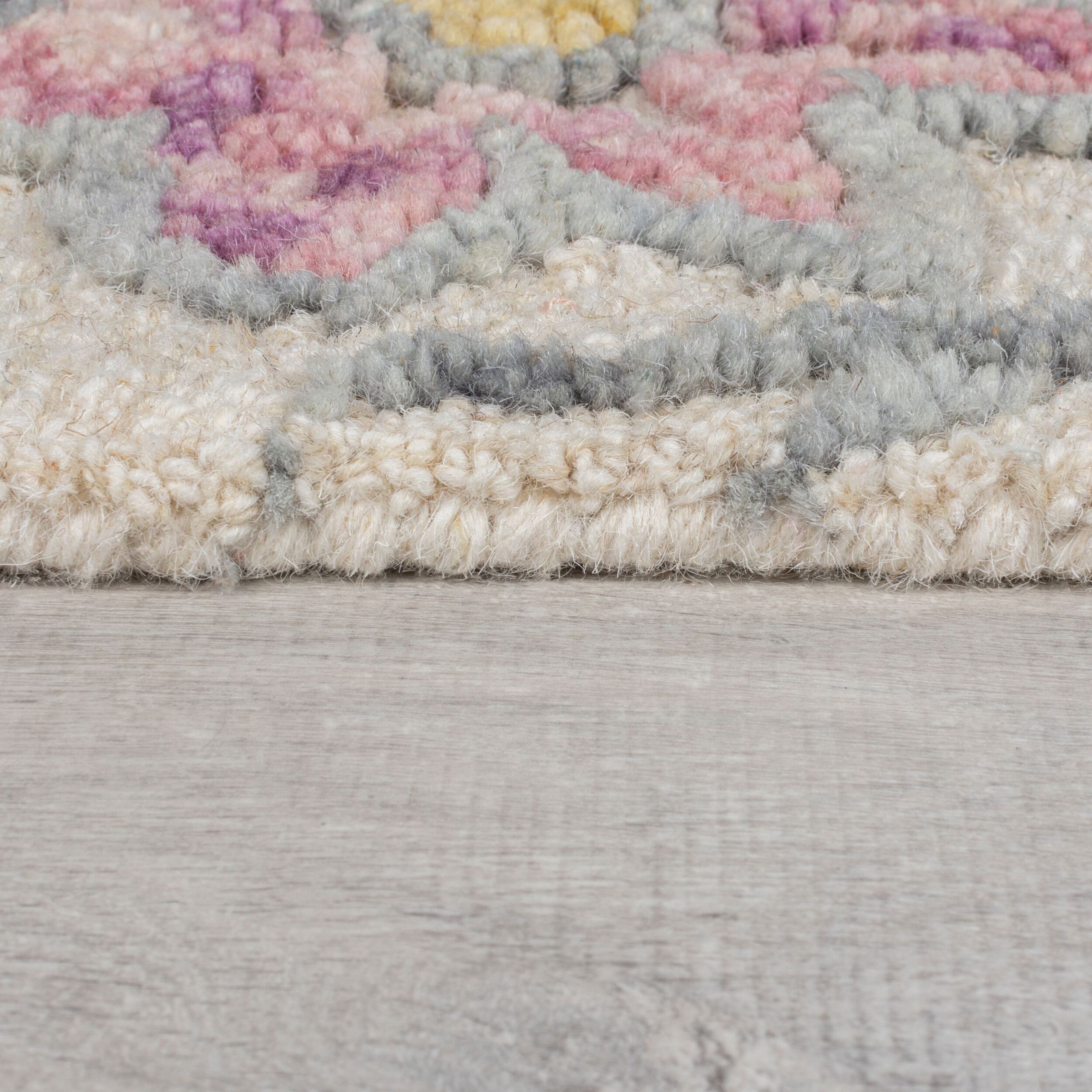 FLAIR RUGS Wollteppich »Tania Floral«, rechteckig, 19 mm Höhe, mit verspieltem Blumen-Design