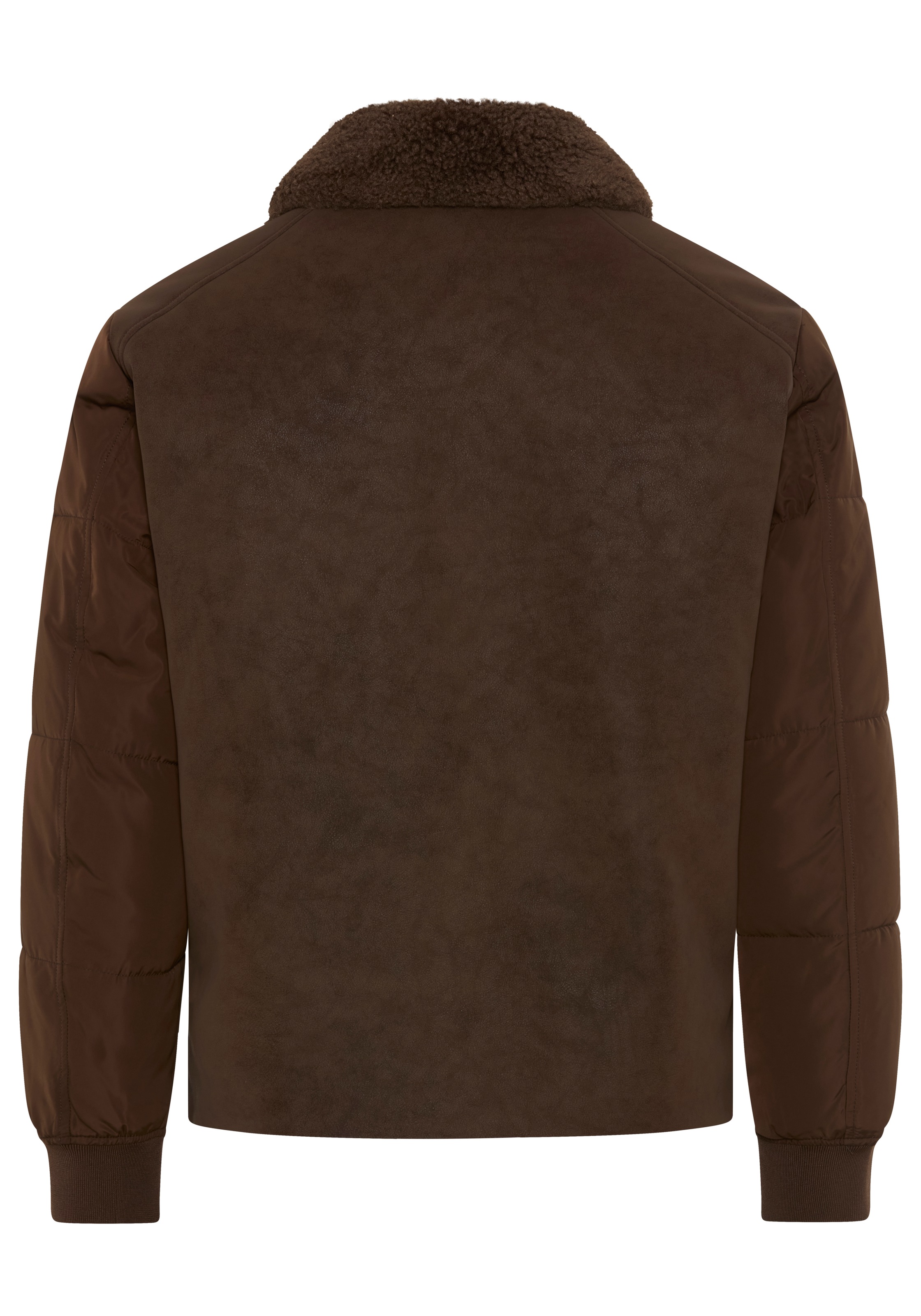 Joop Jeans Cabanjacke »Tedder« mit Umlegekragen aus Teddyfell