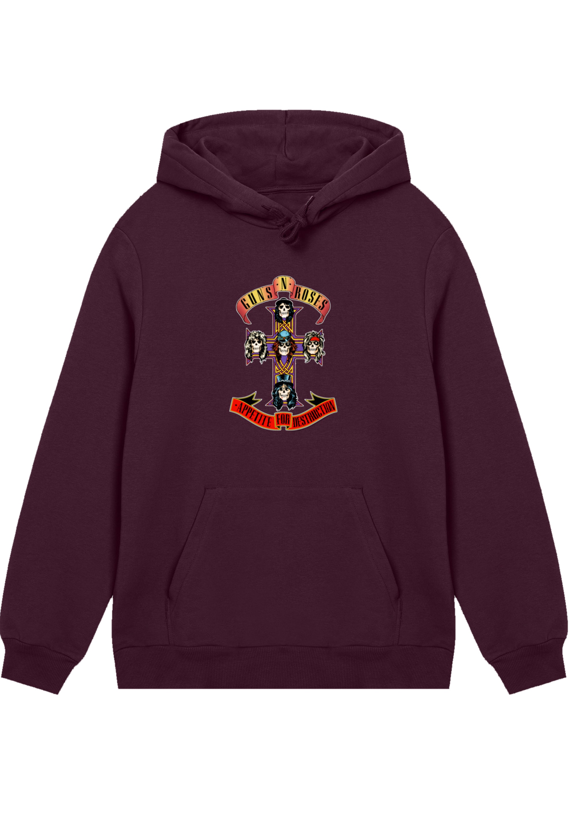 F4NT4STIC Kapuzenpullover »Guns 'n' Roses Appetite For Destruction«, Premium Qualität Streetwear