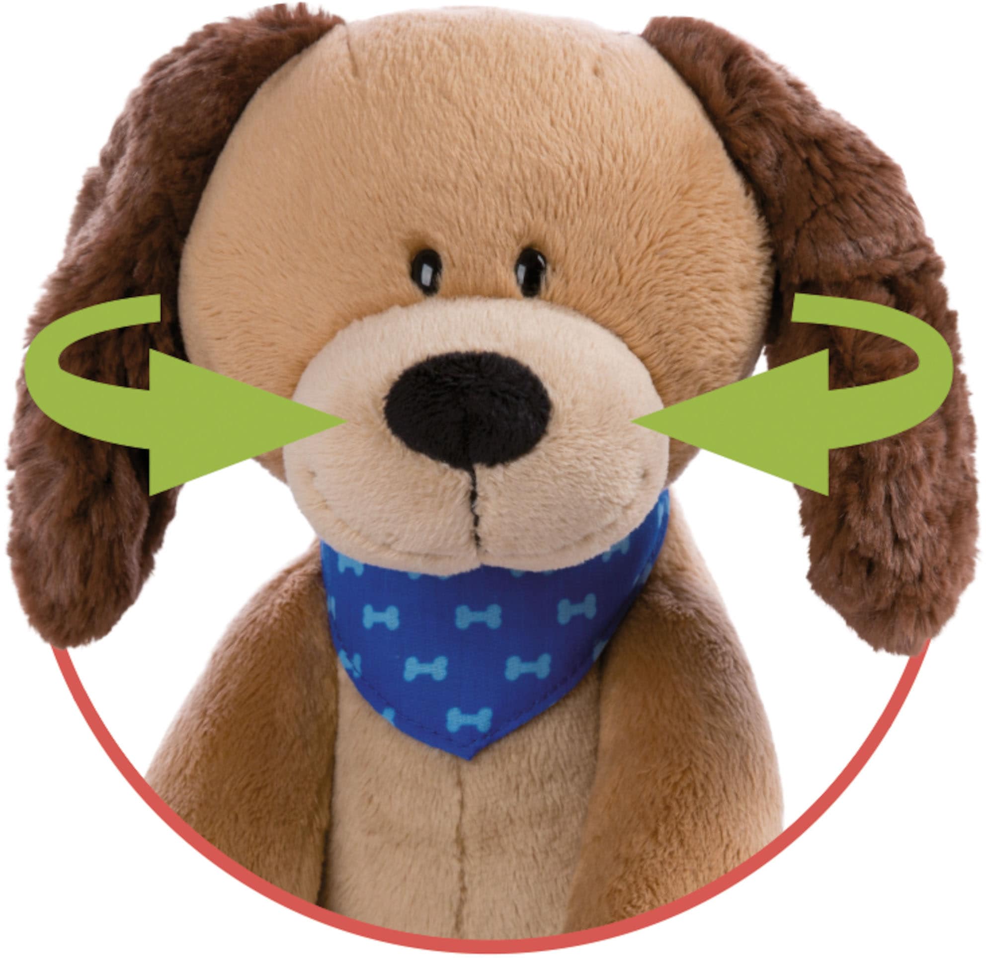 Nici Kuscheltier »NICI Pets, Hund Barky, 30 cm«, in Geschenkverpackung, mit Biegefunktion