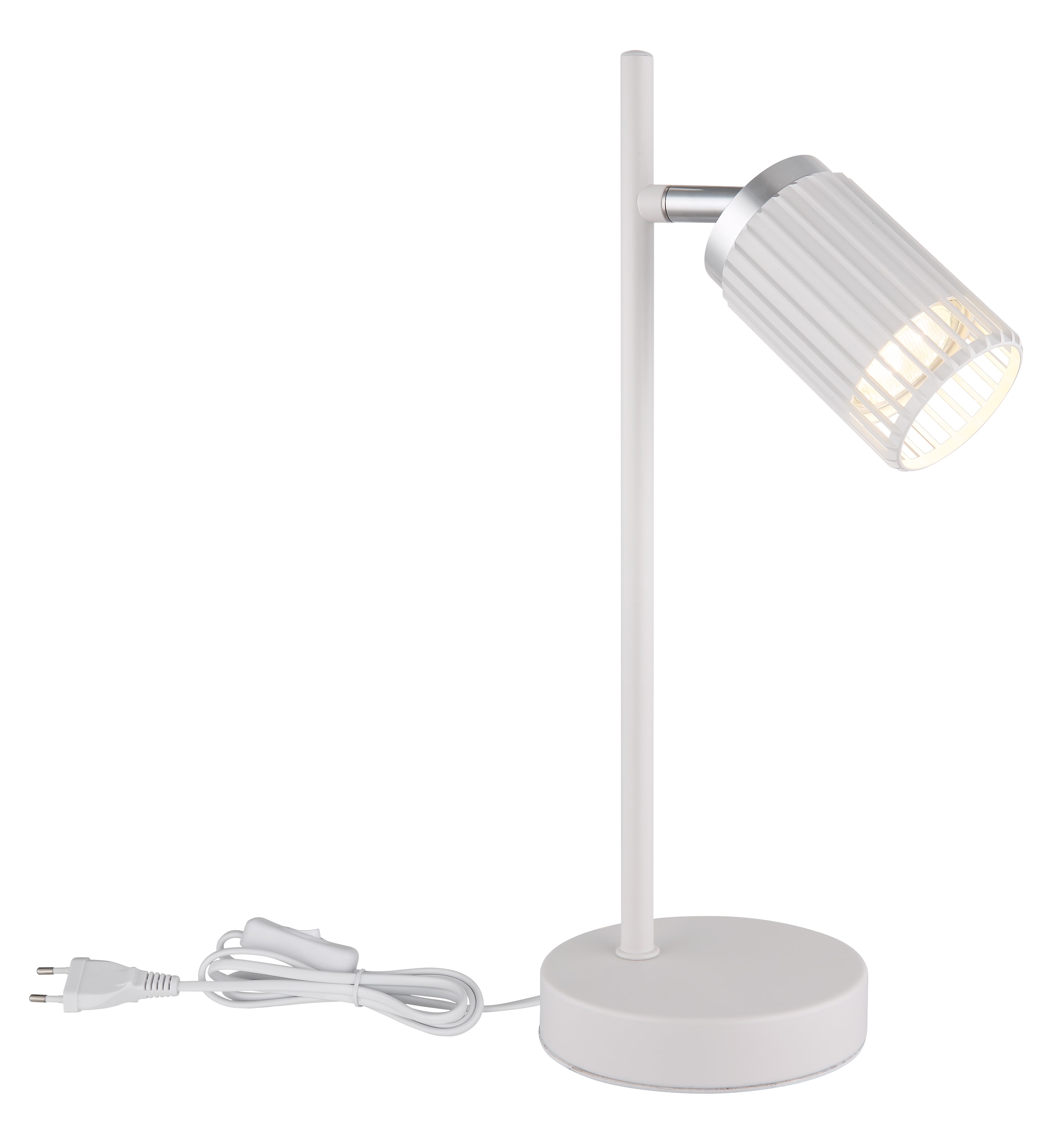 GLOBO LIGHTING Tischleuchte »KORBEN« GU10 1 Stk. Tischlampe Nachttischlampe Deko-Tischleuchte Schlafzimmer