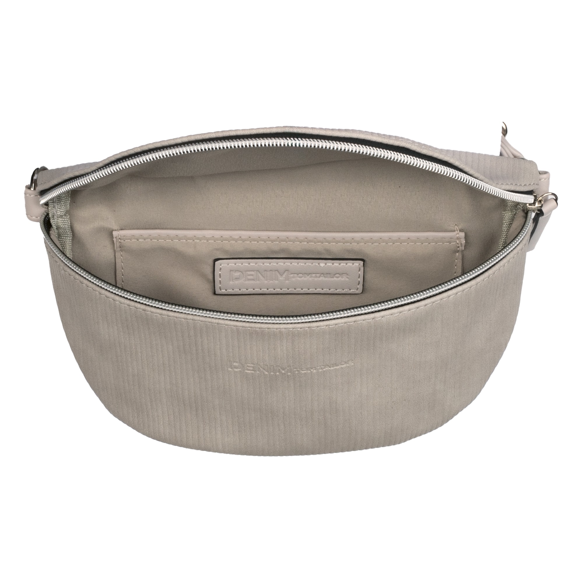 TOM TAILOR Denim Bauchtasche »Rosie Cord«, funktional und aus Kunstleder in Winteroptik aus Cord