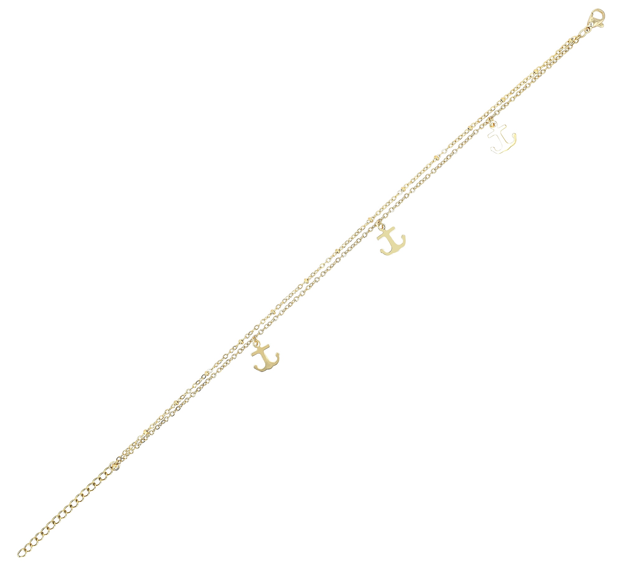 Adelia´s Armband »Damen Armband aus Edelstahl 24+5 cm« Ideal als Geschenk zum Weihnachten