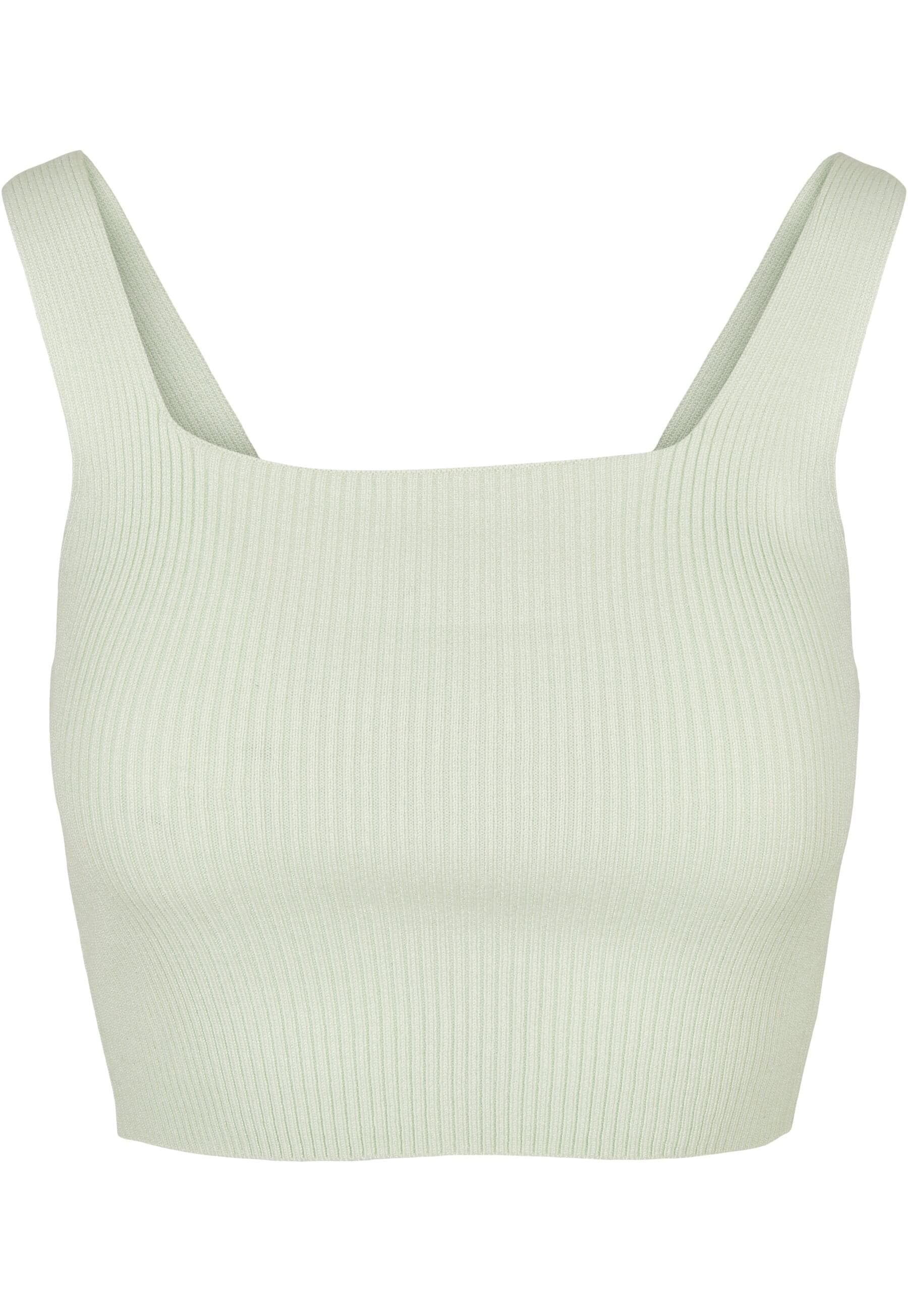 URBAN CLASSICS Muskelshirt "Urban Classics Damen Ladies Cropped Knit Top" 1 günstig online kaufen