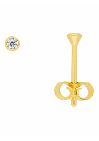 Adelia´s Paar Ohrhänger »1 Paar 333 Gold Ohrringe / Ohrstecker mit Zirkonia Ø 2,5 mm«,... kaufen