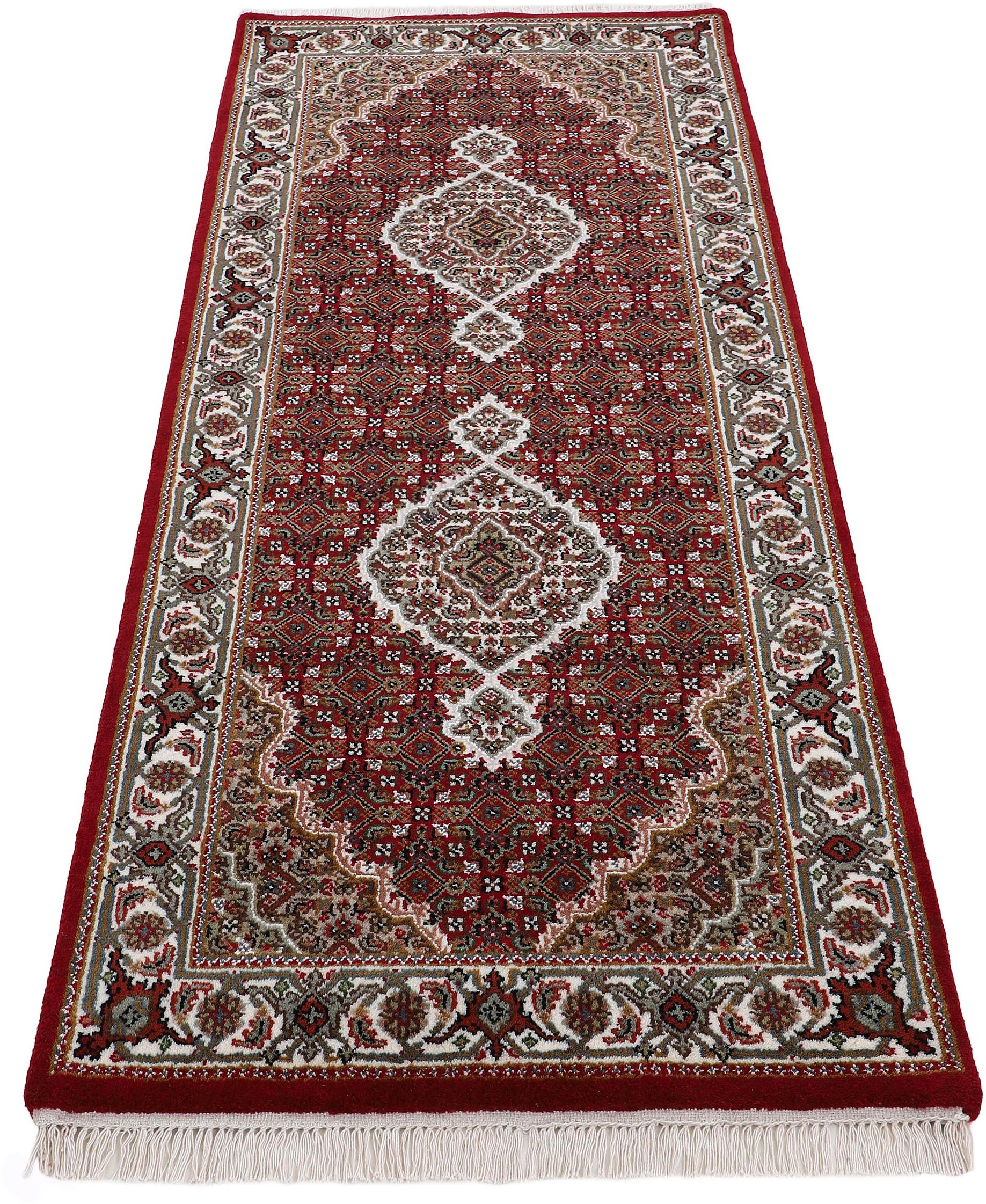 Woven Arts Orientteppich "Tabriz Mahi, auch als Läufer" rechteckig 15 mm Hö günstig online kaufen