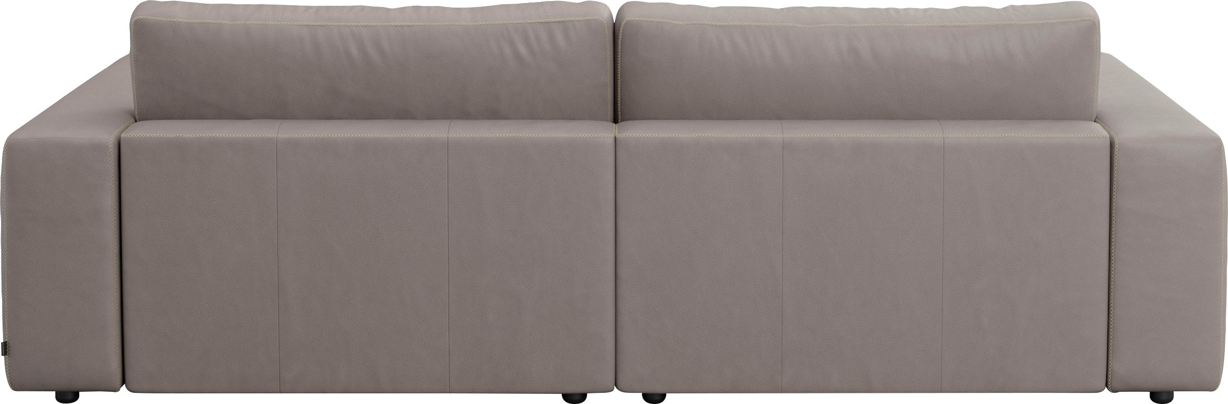 GALLERY M branded by Musterring Big-Sofa »LUCIA«, in vielen Qualitäten und 4 unterschiedlichen Nähten, 2,5-Sitzer