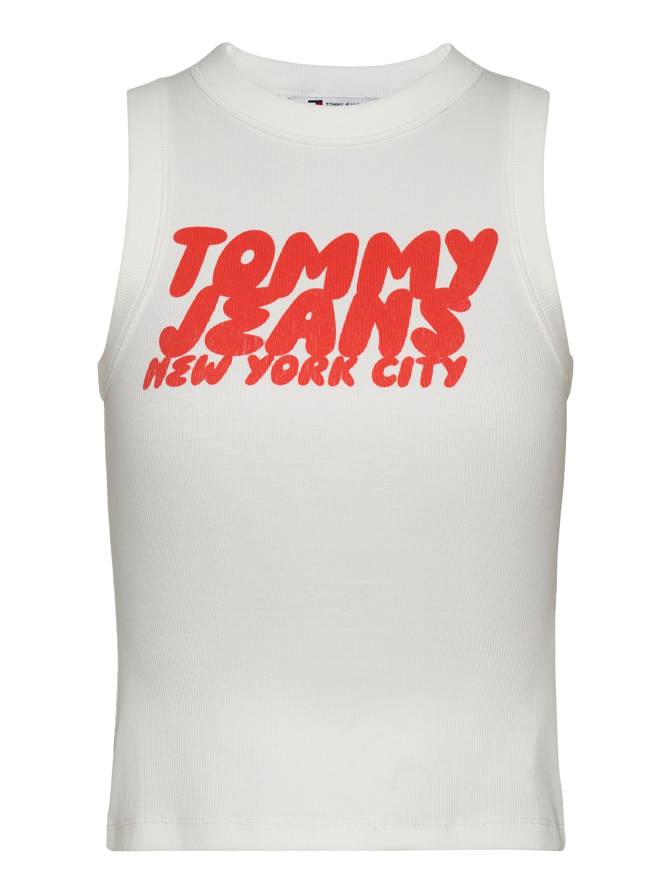 Tommy Jeans Tanktop »TJW SLIM SH TJ BUBBLE TANK« mit Logodruck