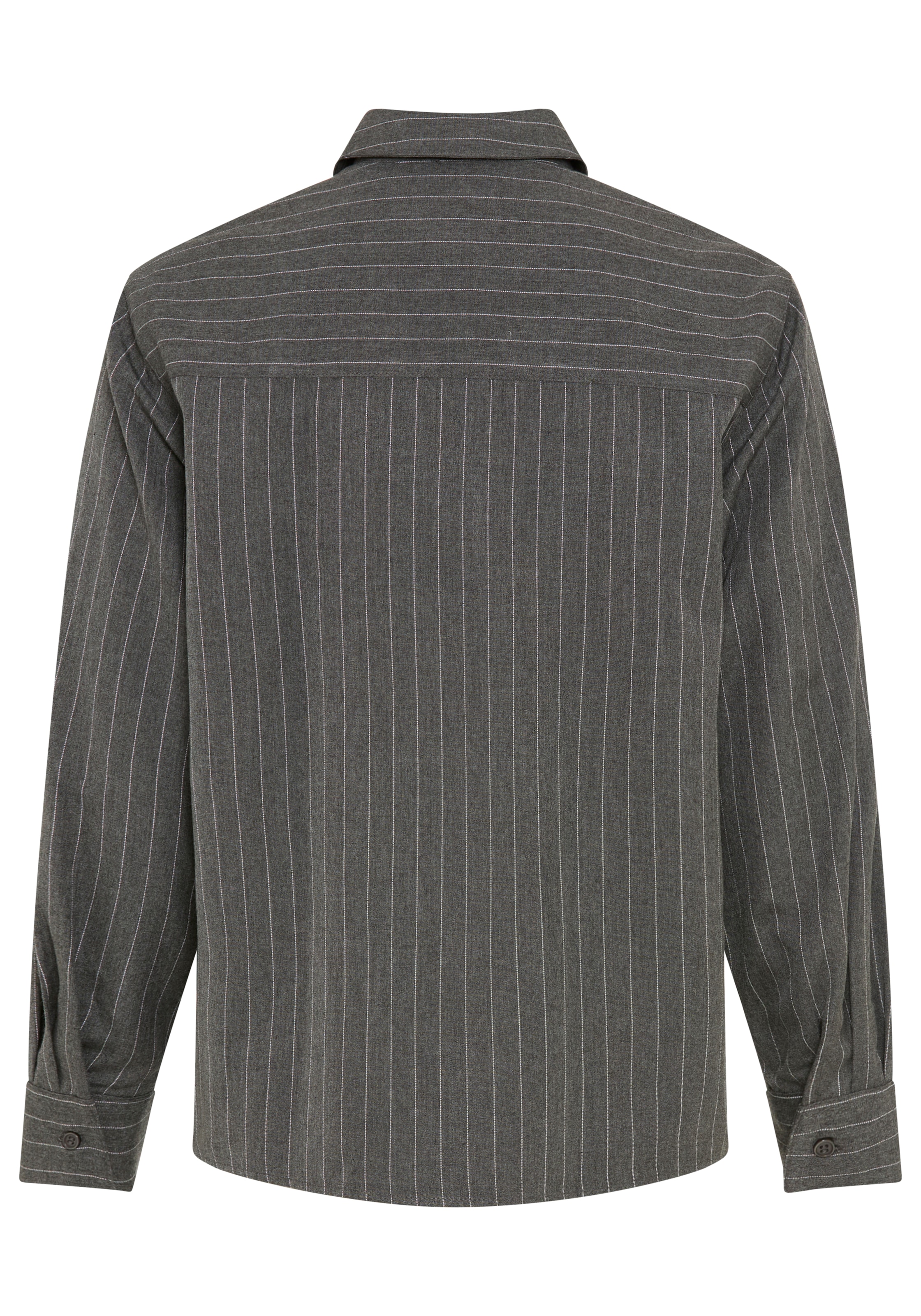 Laura Scott Klassische Bluse Langarm, figurumschmeichelnde Passform, hüftbedeckende Länge