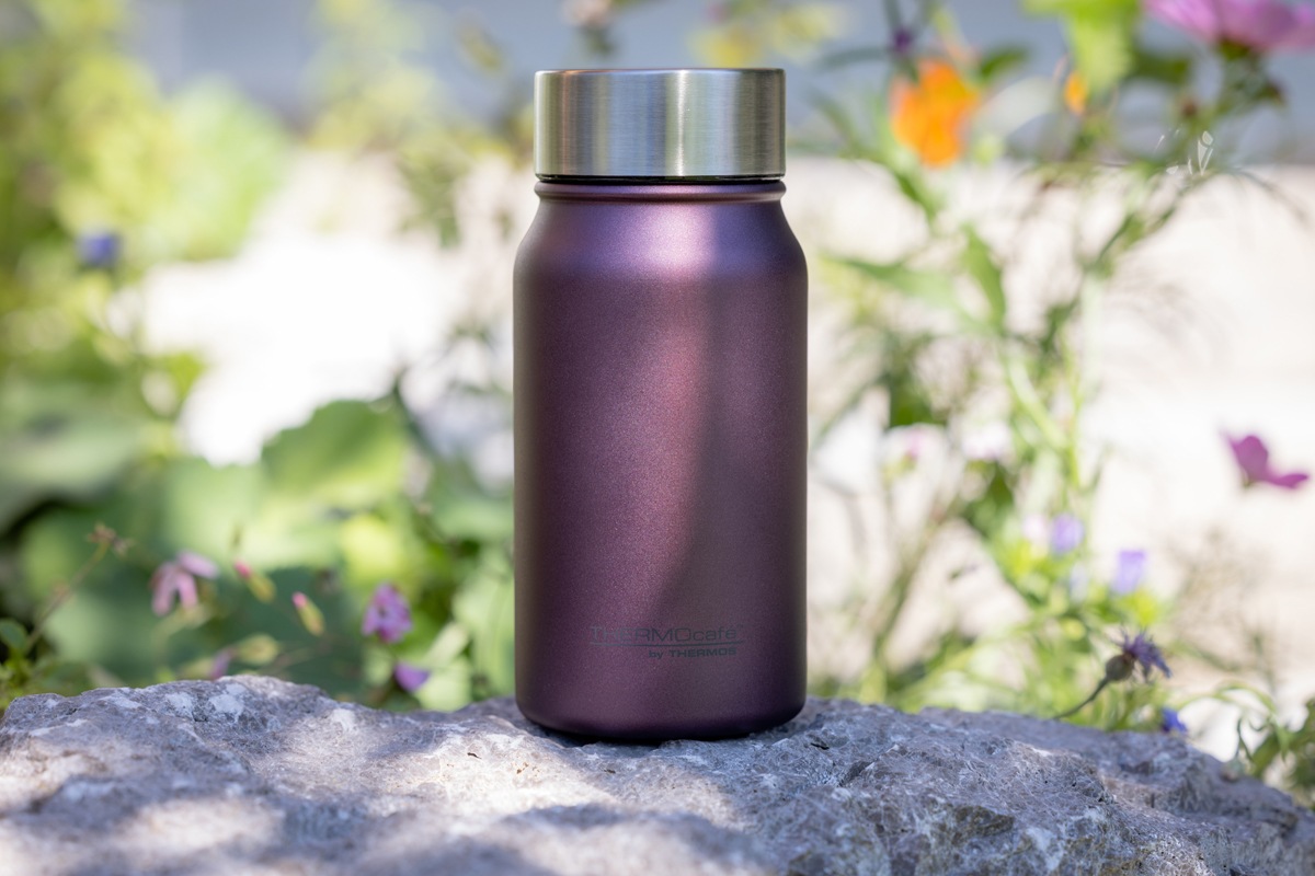 THERMOcafé Thermobecher »TC DRINKING MUG, absolut dicht, spülmaschinenfest« 0,35l, 8h heiß & 16h kalt, zerlegbares Push Button Lid