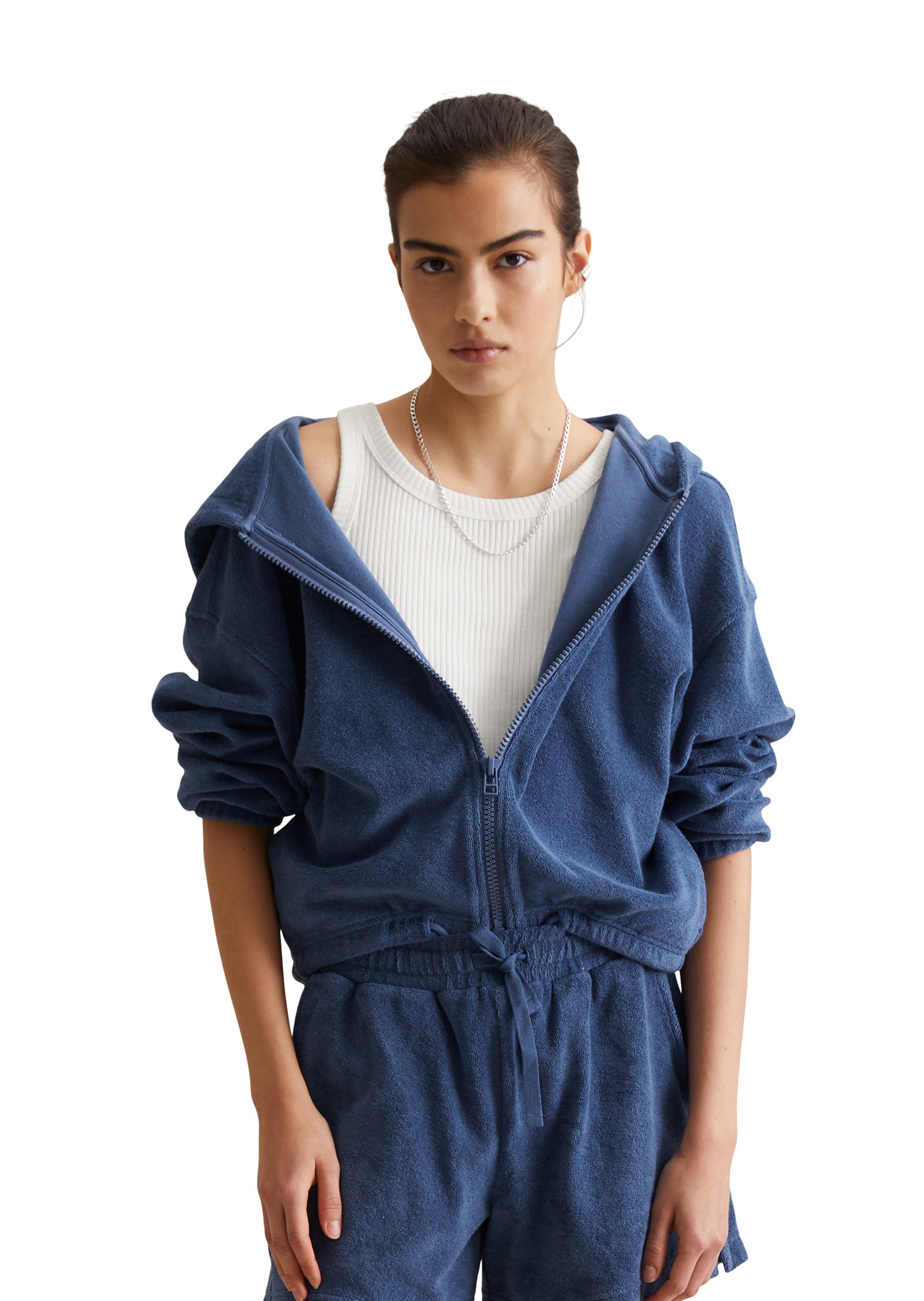 Marc OPolo DENIM Sweatjacke "aus Organic Cotton" günstig online kaufen
