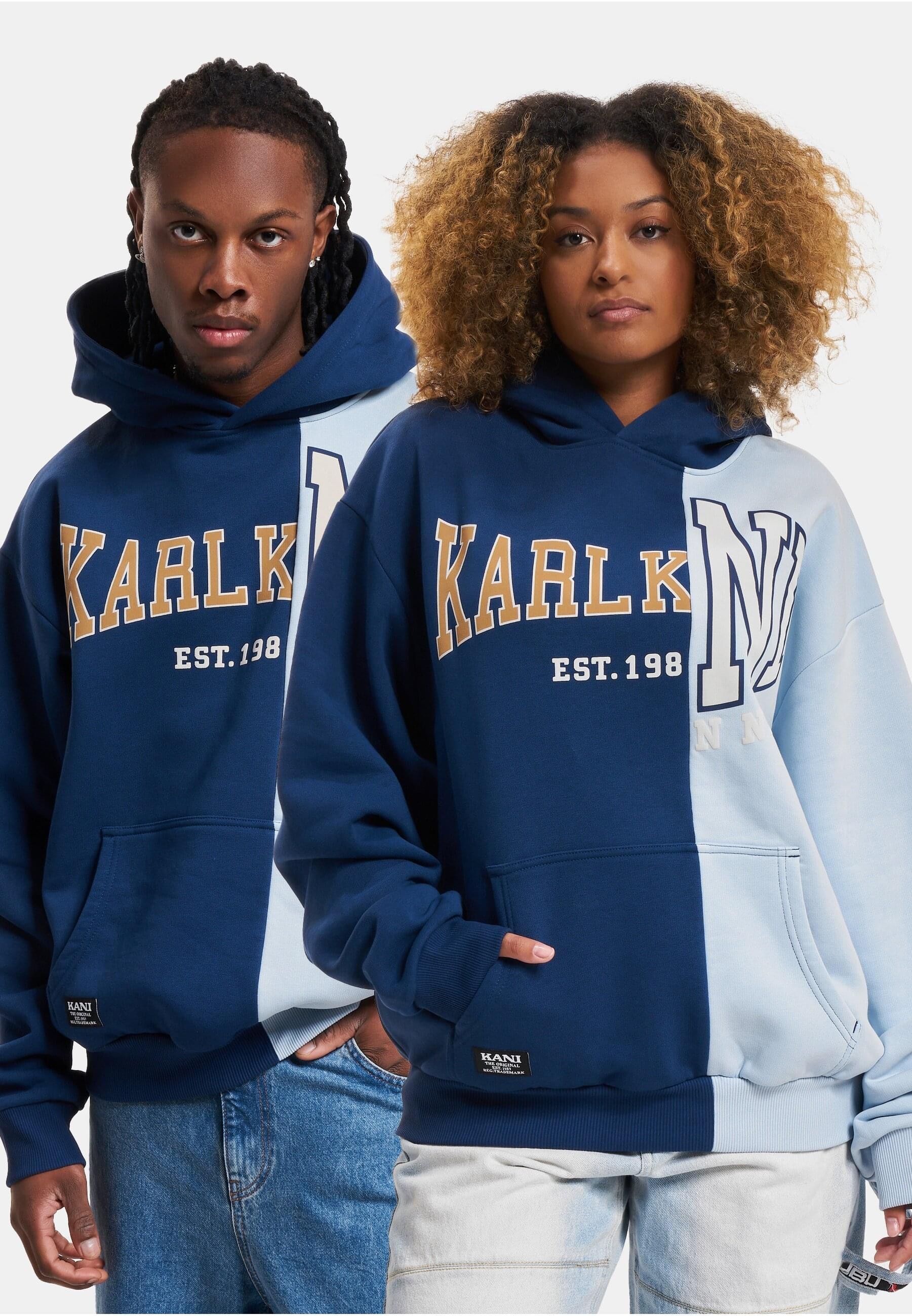 Karl Kani Kapuzensweatshirt »Karl Kani Herren KU234-005-1 KK Woven Retro Split OS Hoodie«, (1 tlg.)