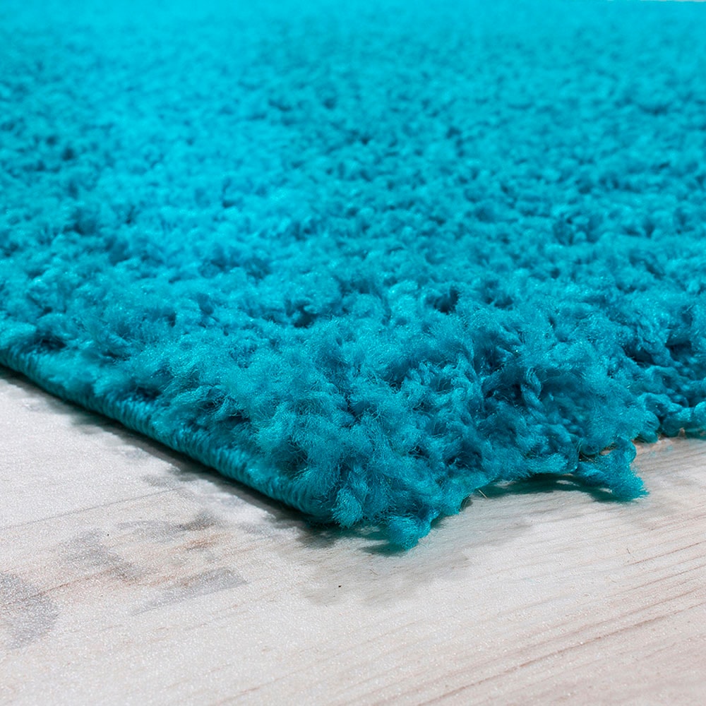 Paco Home Hochflor-Teppich »Sky 250«, rechteckig, 34 mm Höhe, gewebt, Uni-Farben, intensive Farbbrillanz, auch als Läufer erhältlich