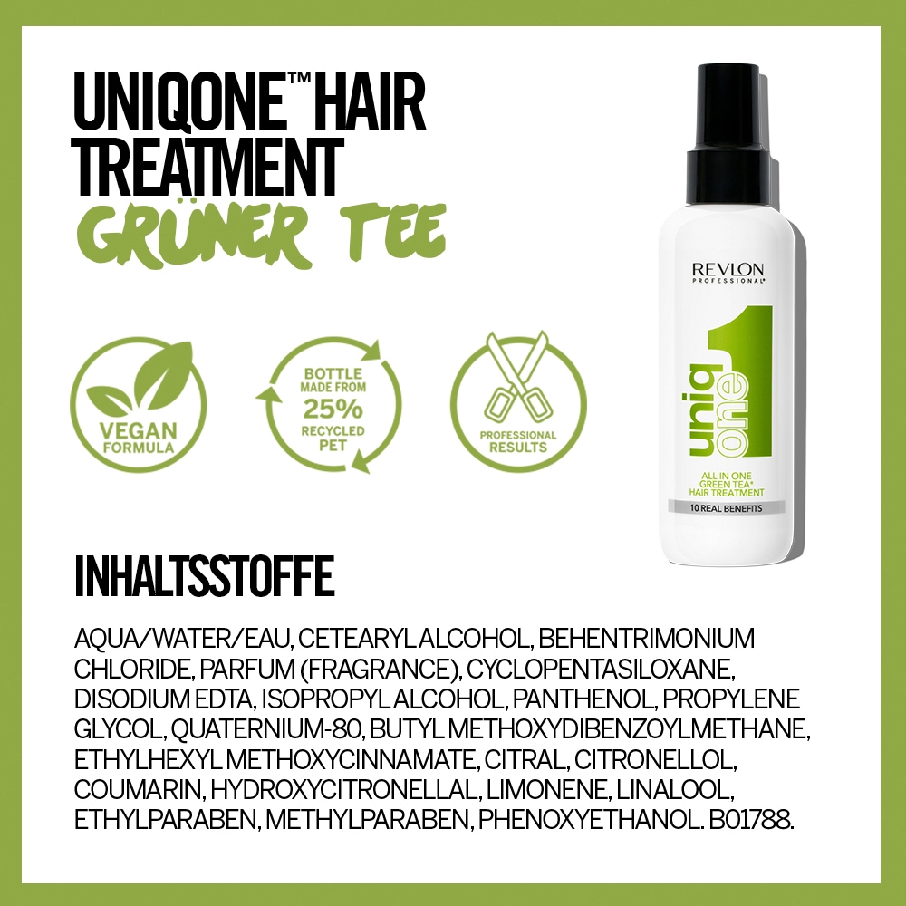 Pflege PROFESSIONAL REVLON »All Tea One Hair | In Treatment« Black Friday Green Leave-in BAUR