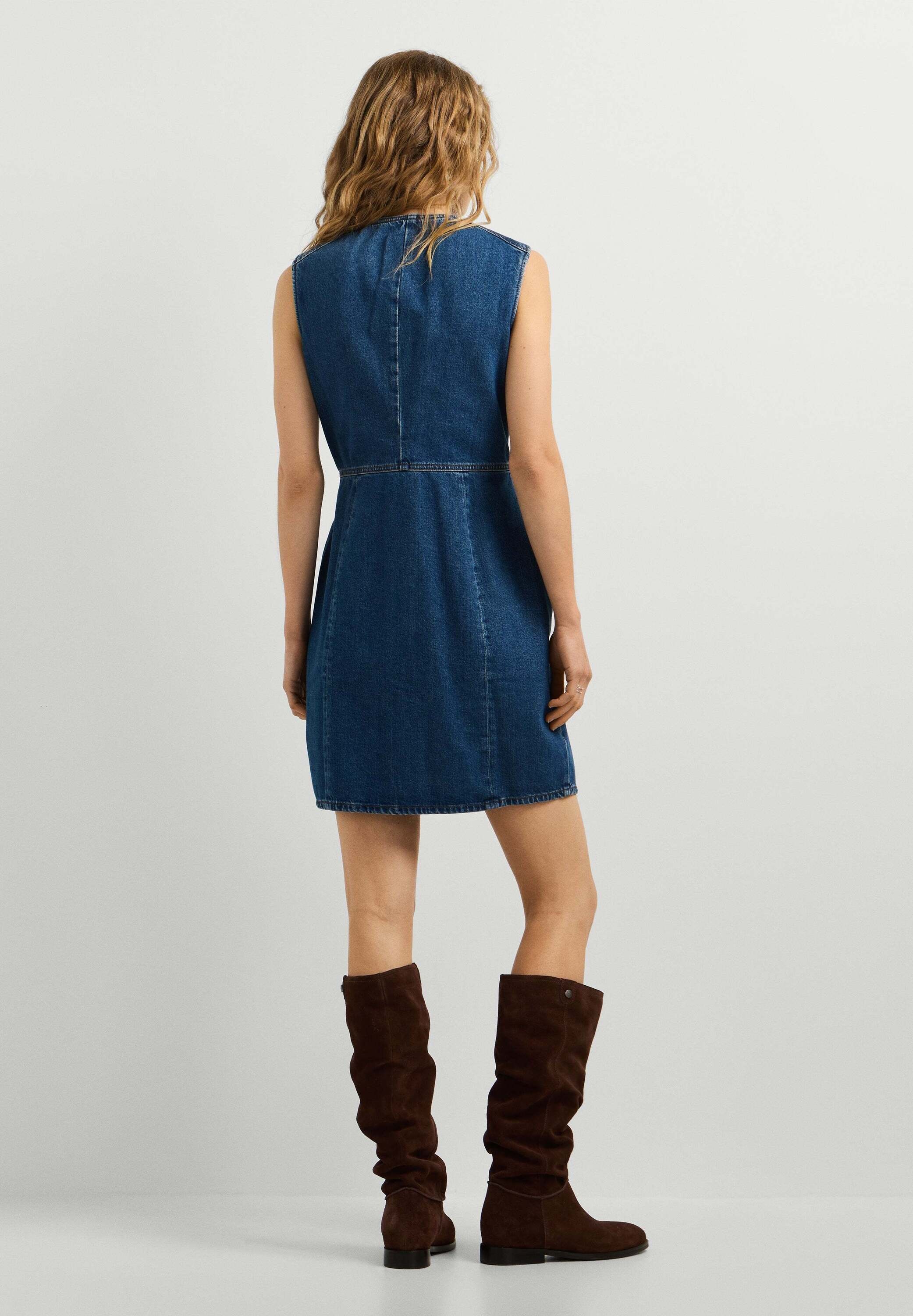 Pepe Jeans Jeanskleid »denim dress VINE FITTED DRESS«