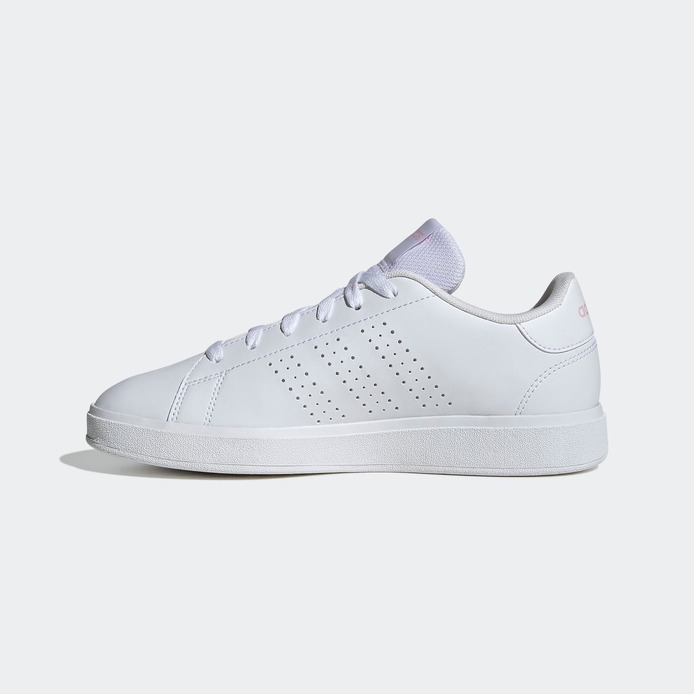 Sneaker ADIDAS SPORTSWEAR, Damen, Gr. 39, ftwwht, ftwwht, clpink, Synthetik, Textil, Schuhe Sneaker, inspiriert vom Design des adidas stan smith 2