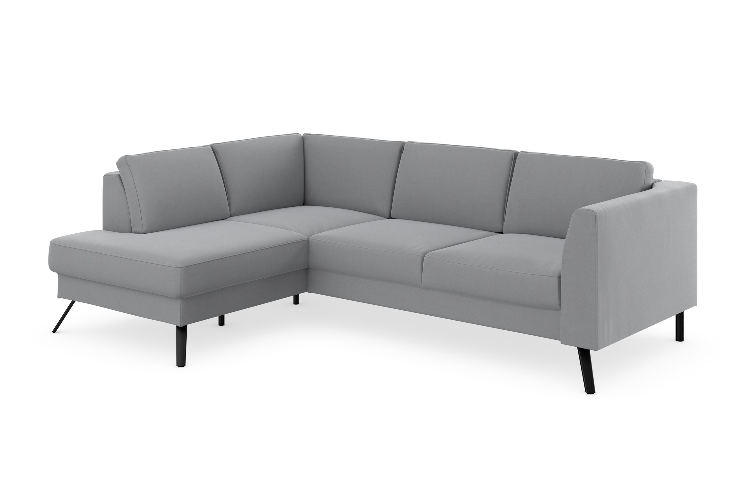 sit&more Ecksofa »Lindholm L-Form«, mit Sitztiefenverstellung und Federkern