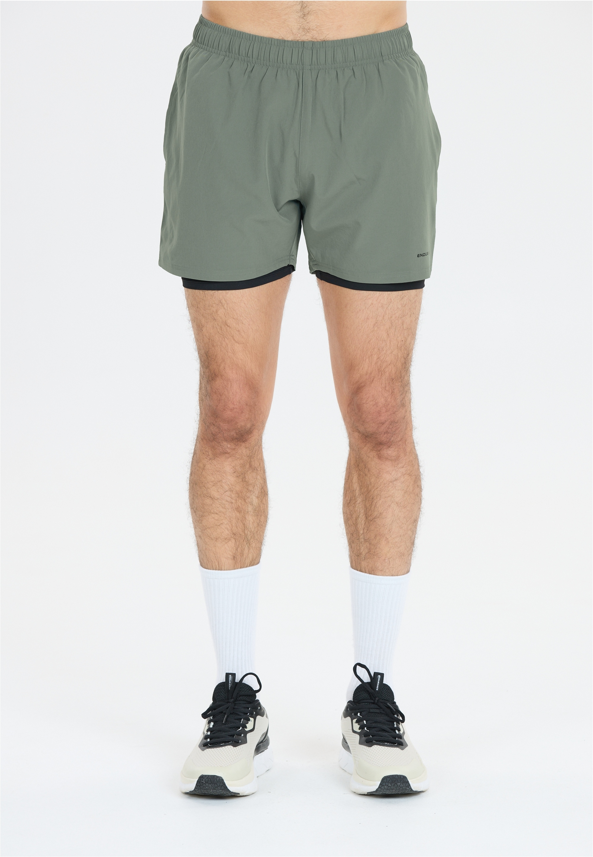 ENDURANCE Shorts "Kros" im 2-in-1-Design mit Quick Dry und Stretch-Funktion
