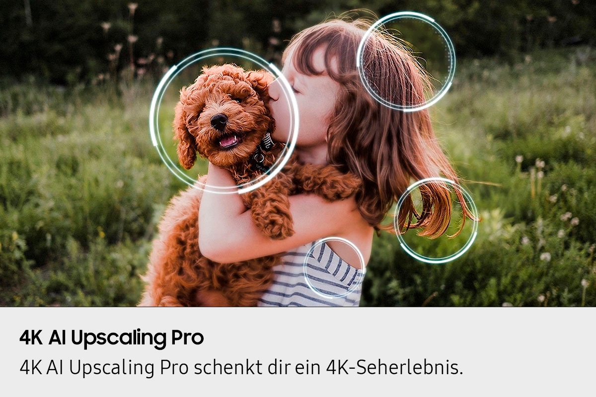 Samsung OLED-Fernseher »GQ65S90FAT«, 4K Ultra HD, Smart-TV, HDR+ & Glare Free, Dolby Atmos & AI Sound, Gaming Hub, bis zu 144Hz