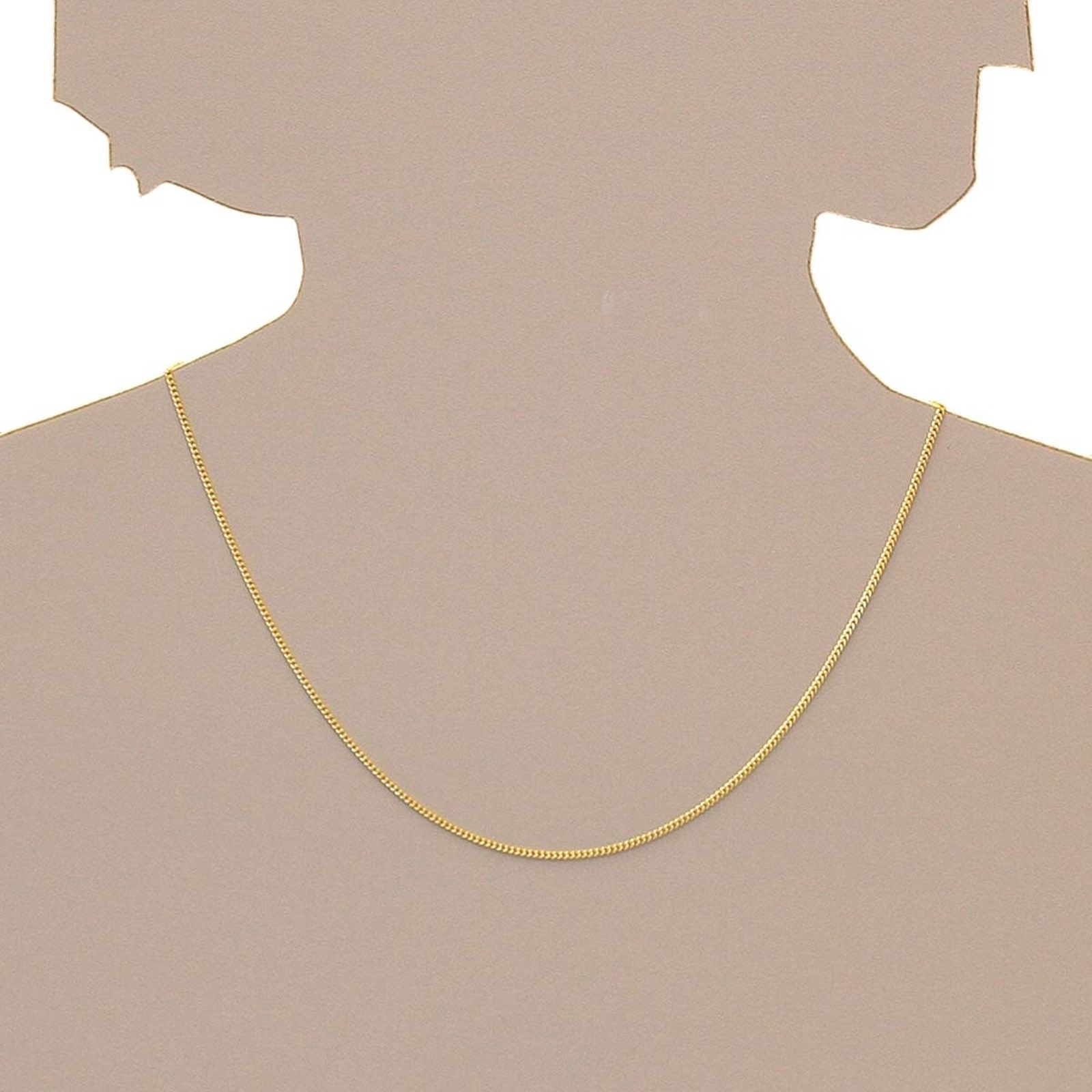 Silberkette OSTSEE-SCHMUCK "Ostsee-Schmuck Kette Panzer diamantiert 1,3 mm breit" Gr. 60, gold, Halsketten, Damen, 60cm, Silber 925 (Sterlingsilber), L: 40, Silberkette 2