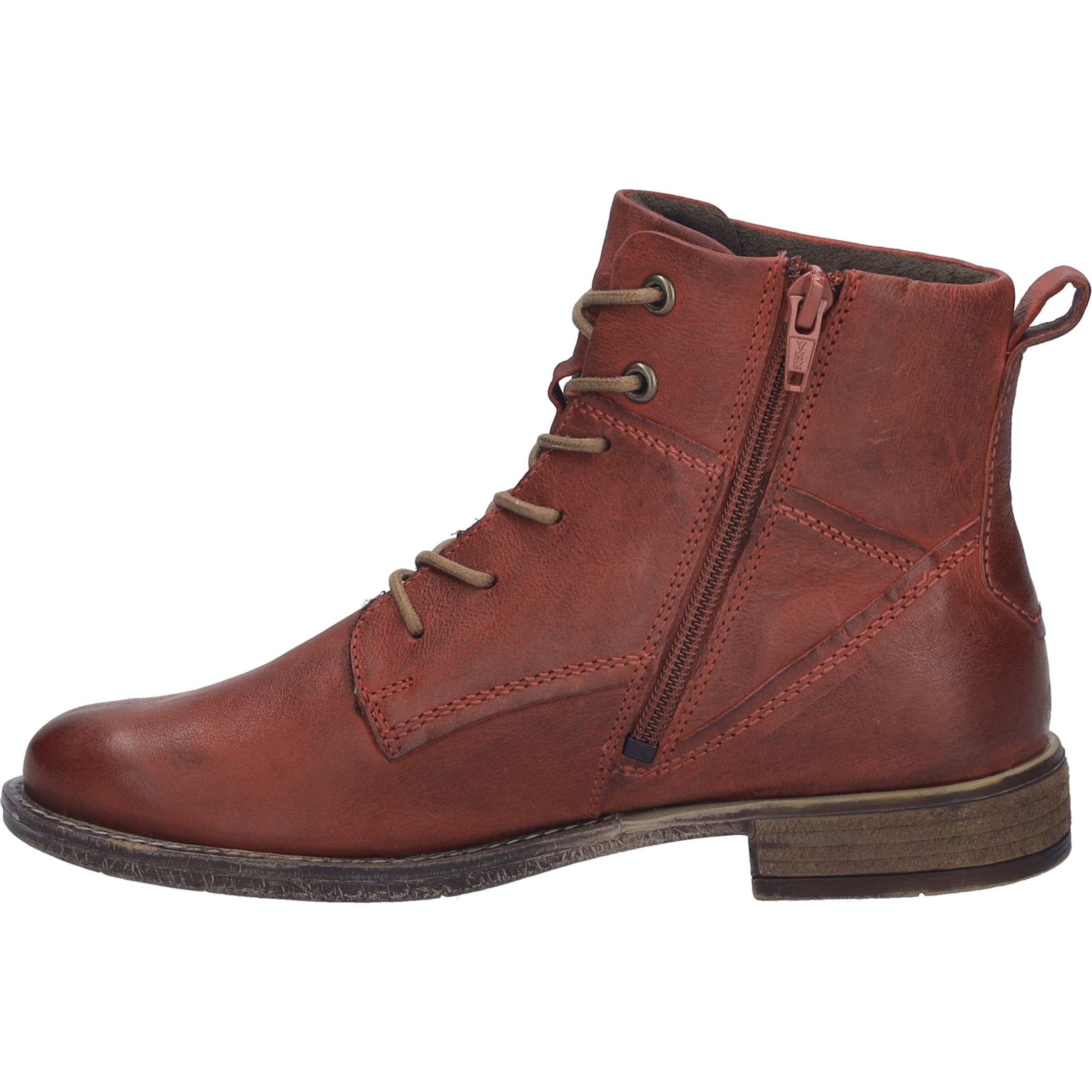 Stiefelette JOSEF SEIBEL "Sienna 95, rot", Damen, Gr. 41, rot, Obermaterial: 100% Rindsleder Leather cow., Schuhe Stiefelette 2
