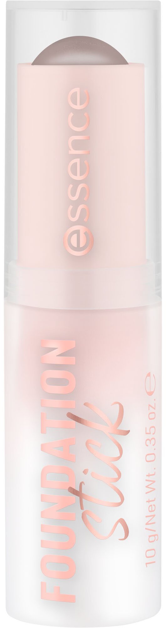 Essence Foundation »FOUNDATION stick«, (Set, 3 tlg.), Cremig und leicht verblendbar, Matt-Finish, variable Deckkraft.