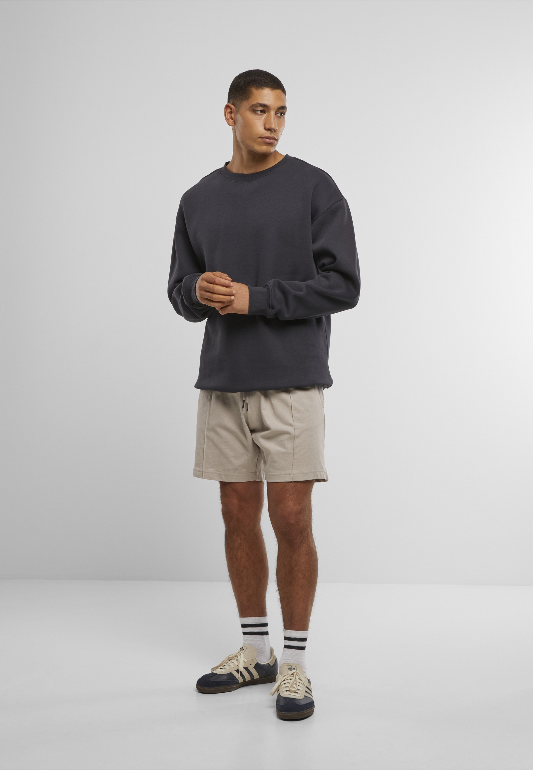 URBAN CLASSICS Sweatshorts »Urban Classics Heavy Jersey Pintuck Track Shorts«