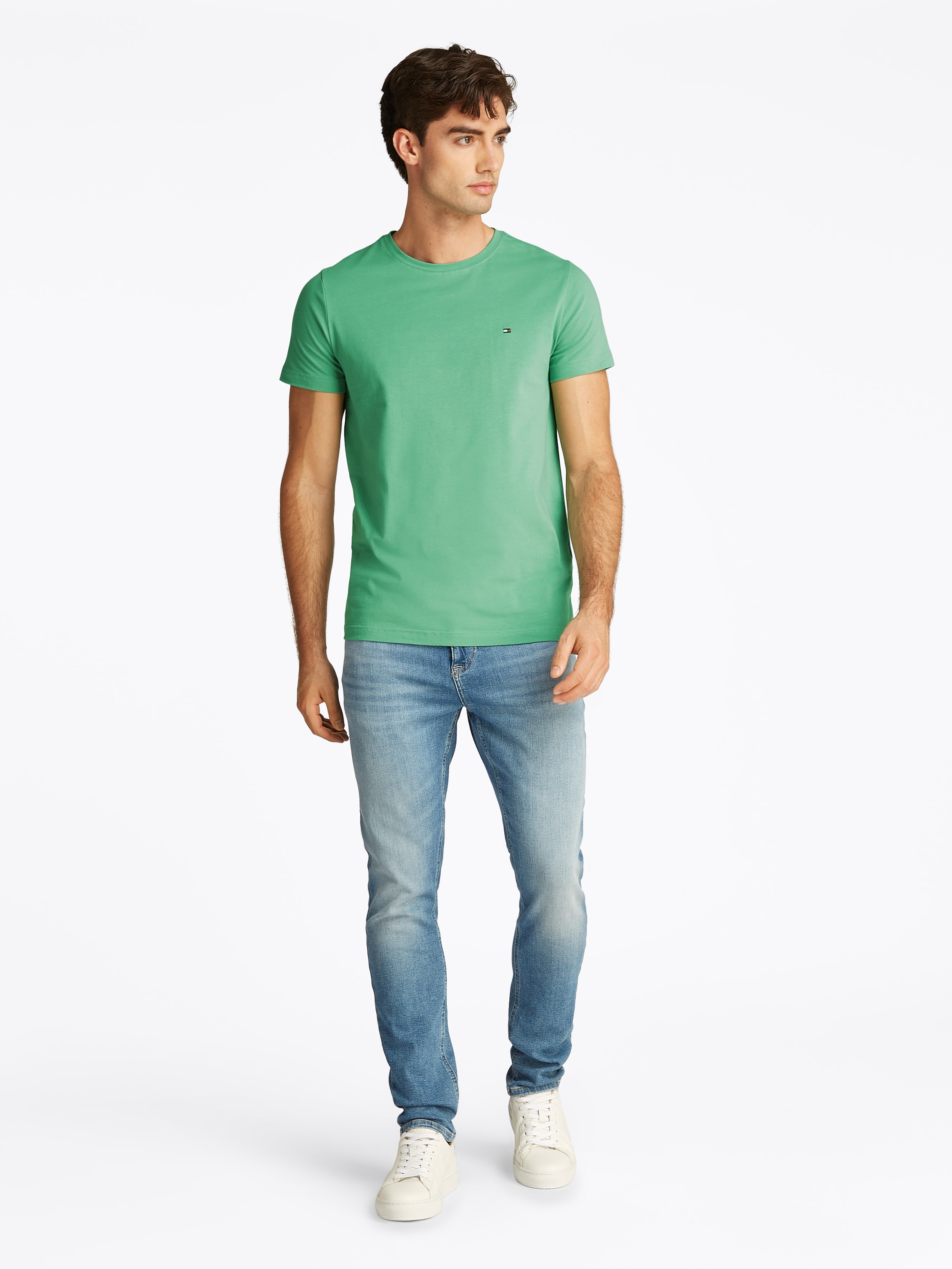 Tommy Hilfiger T-Shirt »STRETCH SLIM FIT TEE«