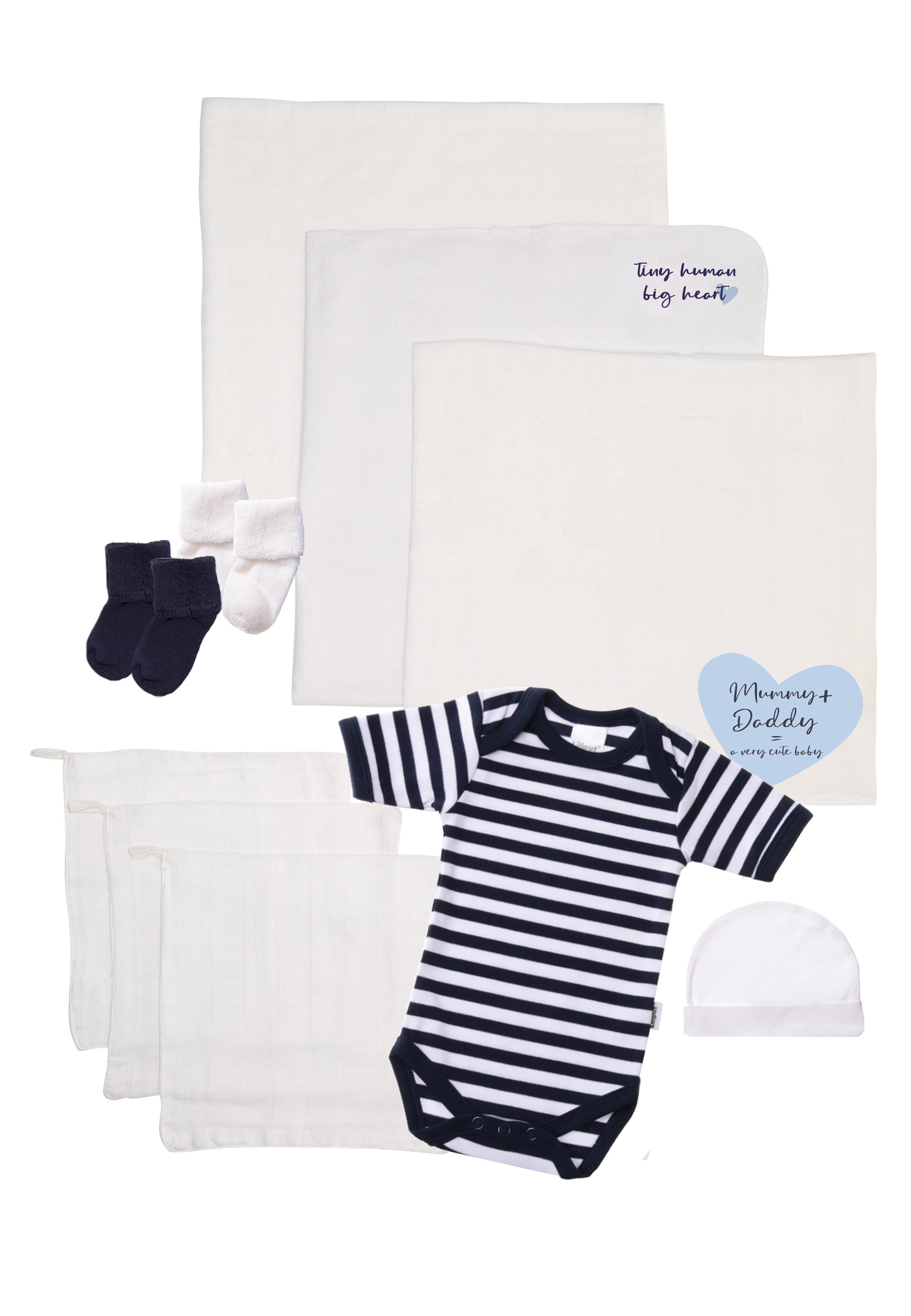 Liliput Erstausstattungspaket "Mommy+Daddy" 10 mit witzigem Print